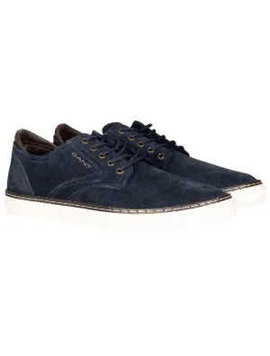 Prepville Wildleder-Sneakers Marine