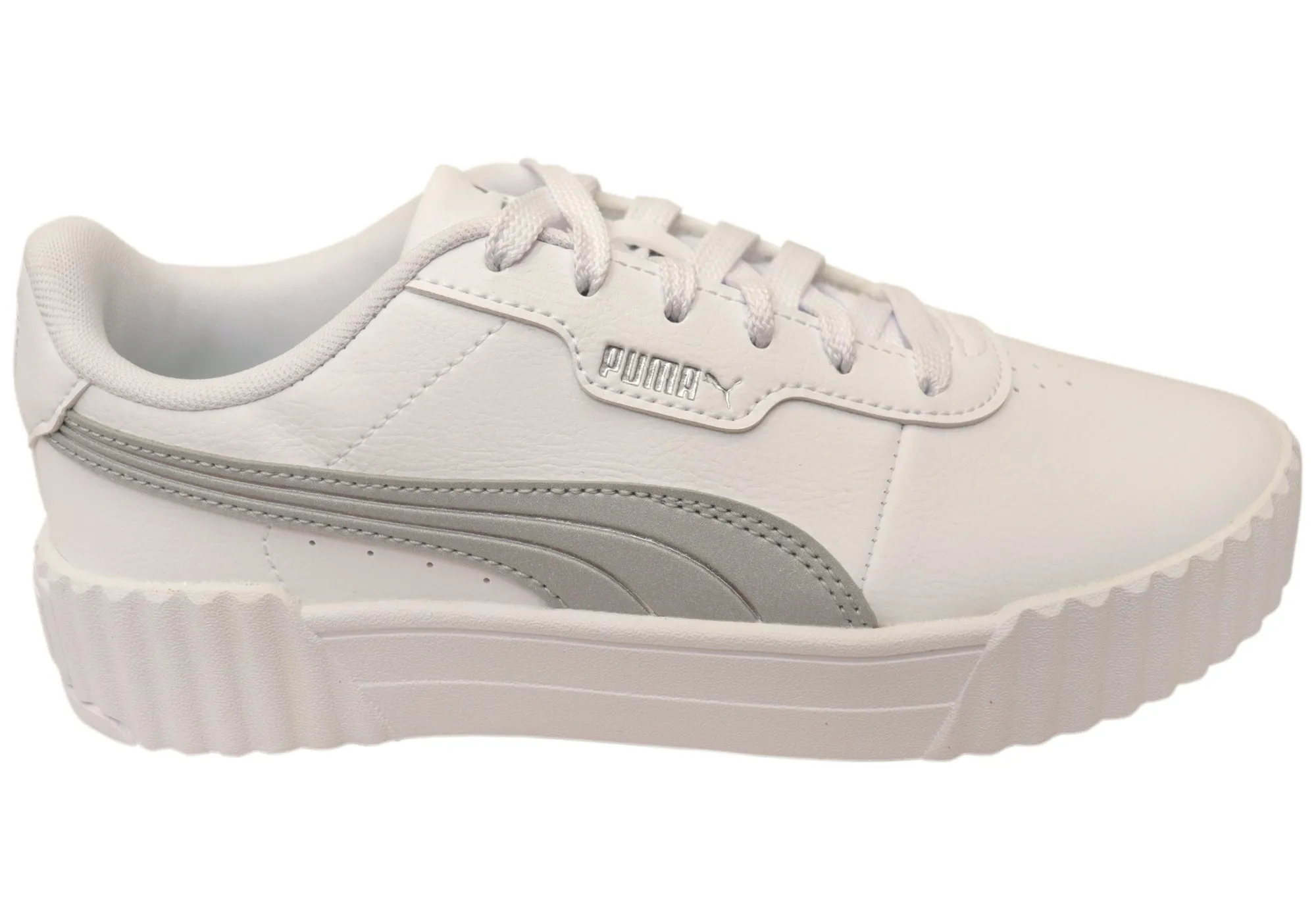 Puma Damen Carina 3.0 Aqua Metallics Bequeme Schnürsneaker Puma Schuhe