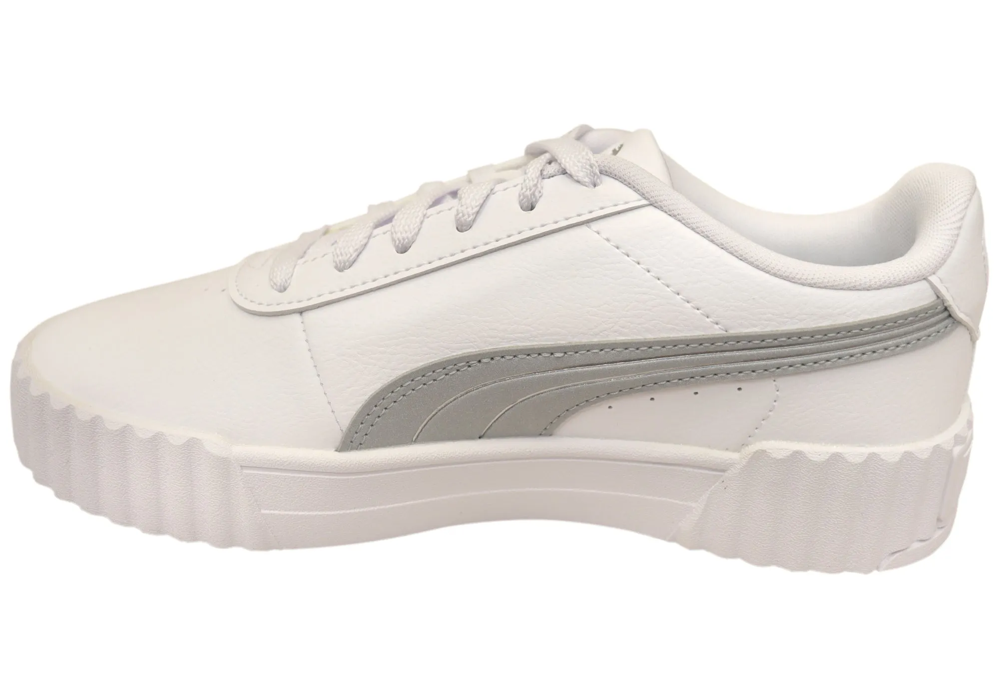 Puma Damen Carina 3.0 Aqua Metallics Bequeme Schnürsneaker Puma Schuhe