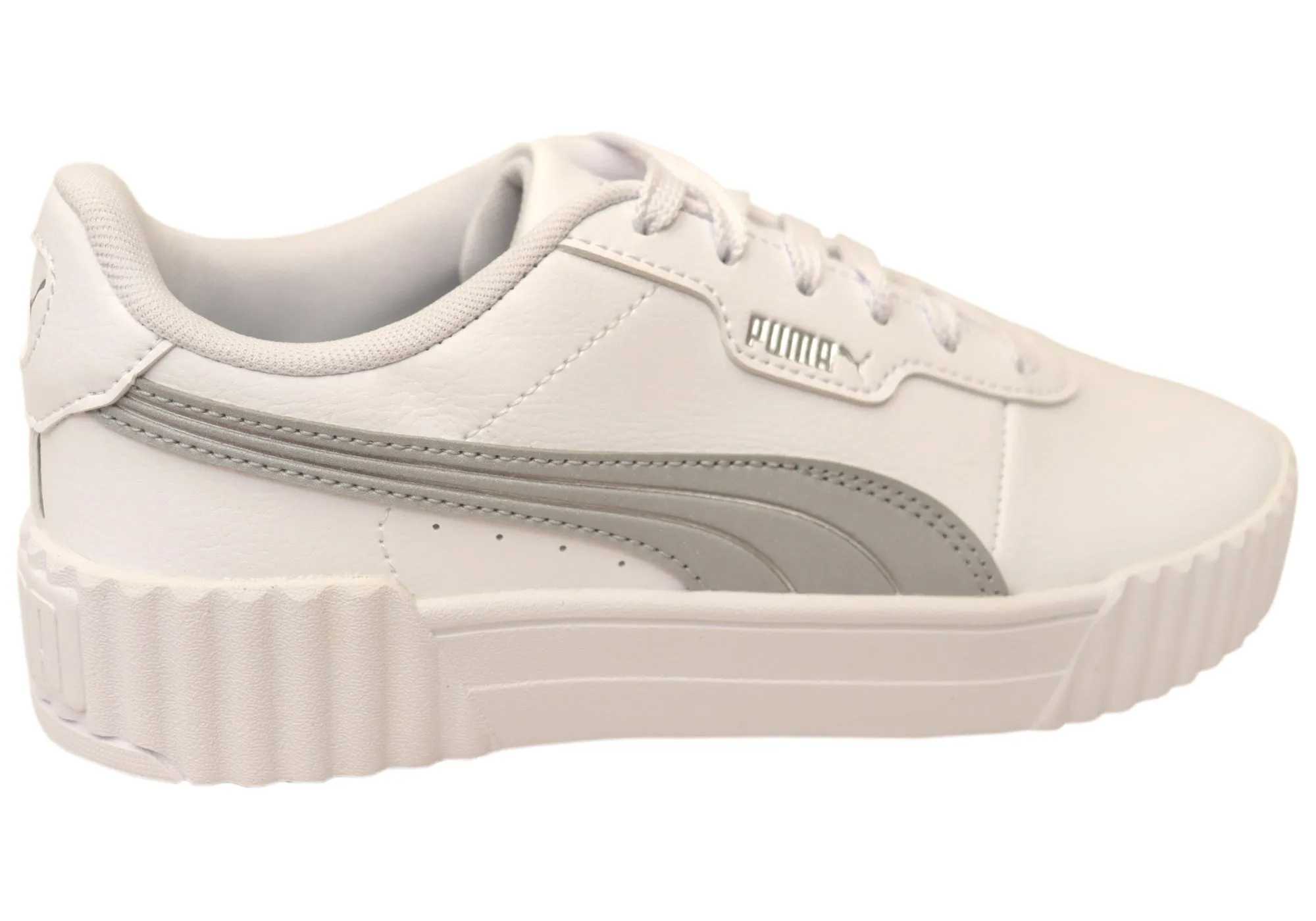 Puma Damen Carina 3.0 Aqua Metallics Bequeme Schnürsneaker Puma Schuhe
