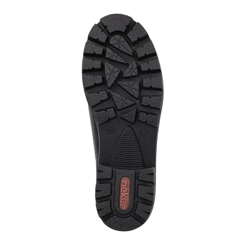 Rieker Schuhe 79265-02 Schwarz Chelsea