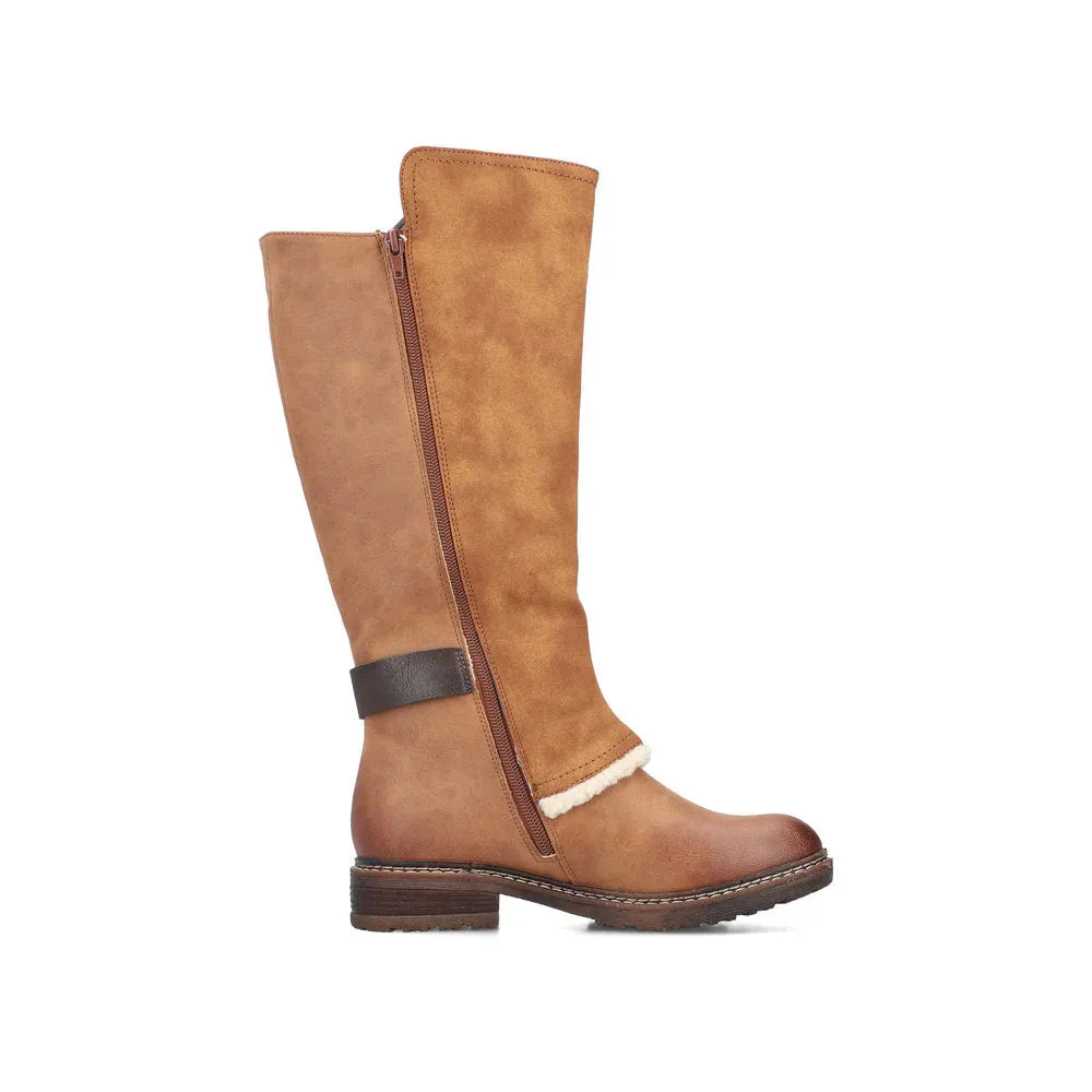 Rieker Schuhe 94762-22 Braun Hohe Gefütterte RTex