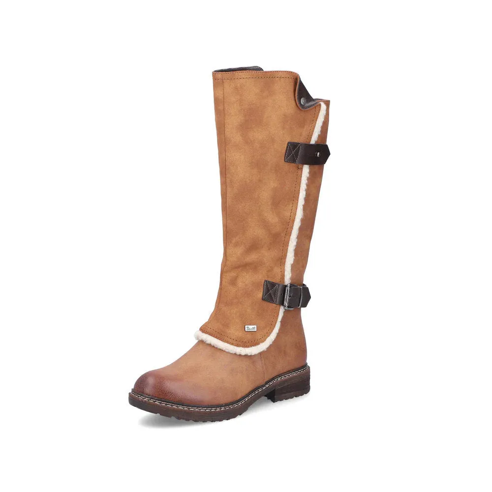 Rieker Schuhe 94762-22 Braun Hohe Gefütterte RTex