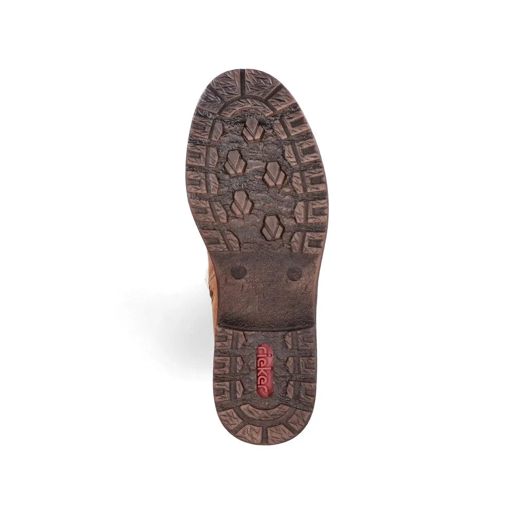 Rieker Schuhe 94762-22 Braun Hohe Gefütterte RTex