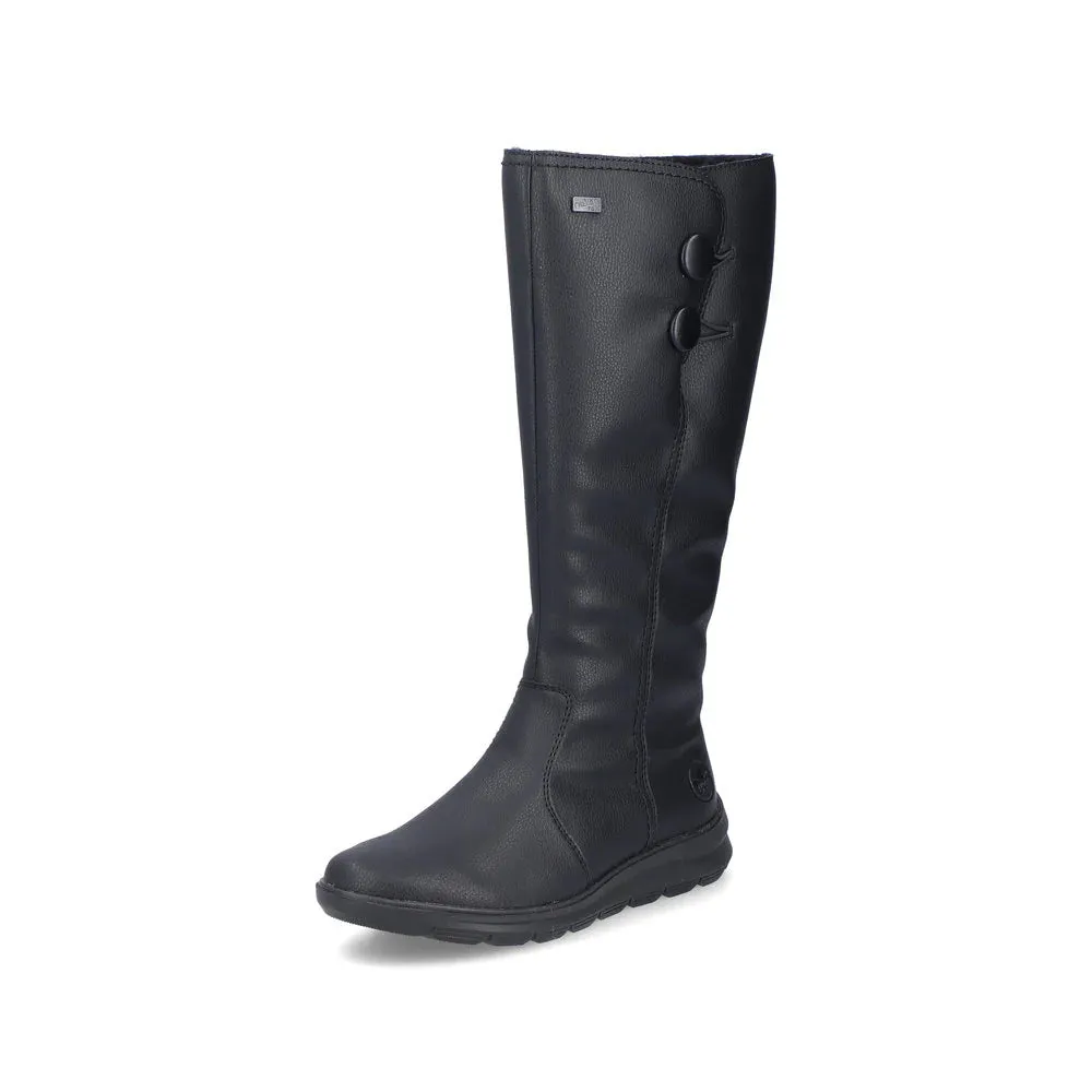 Rieker Schuhe Z0090-00 Schwarz Hoch RTex