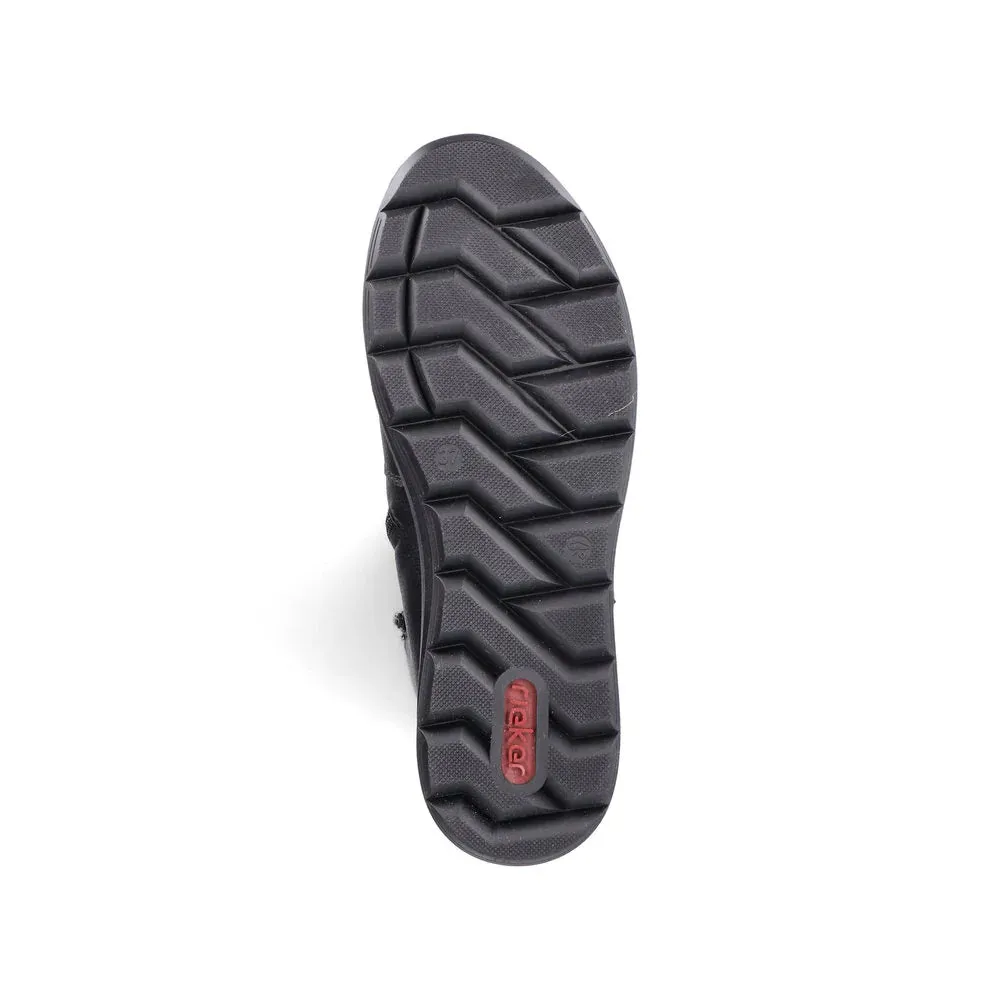 Rieker Schuhe Z0090-00 Schwarz Hoch RTex