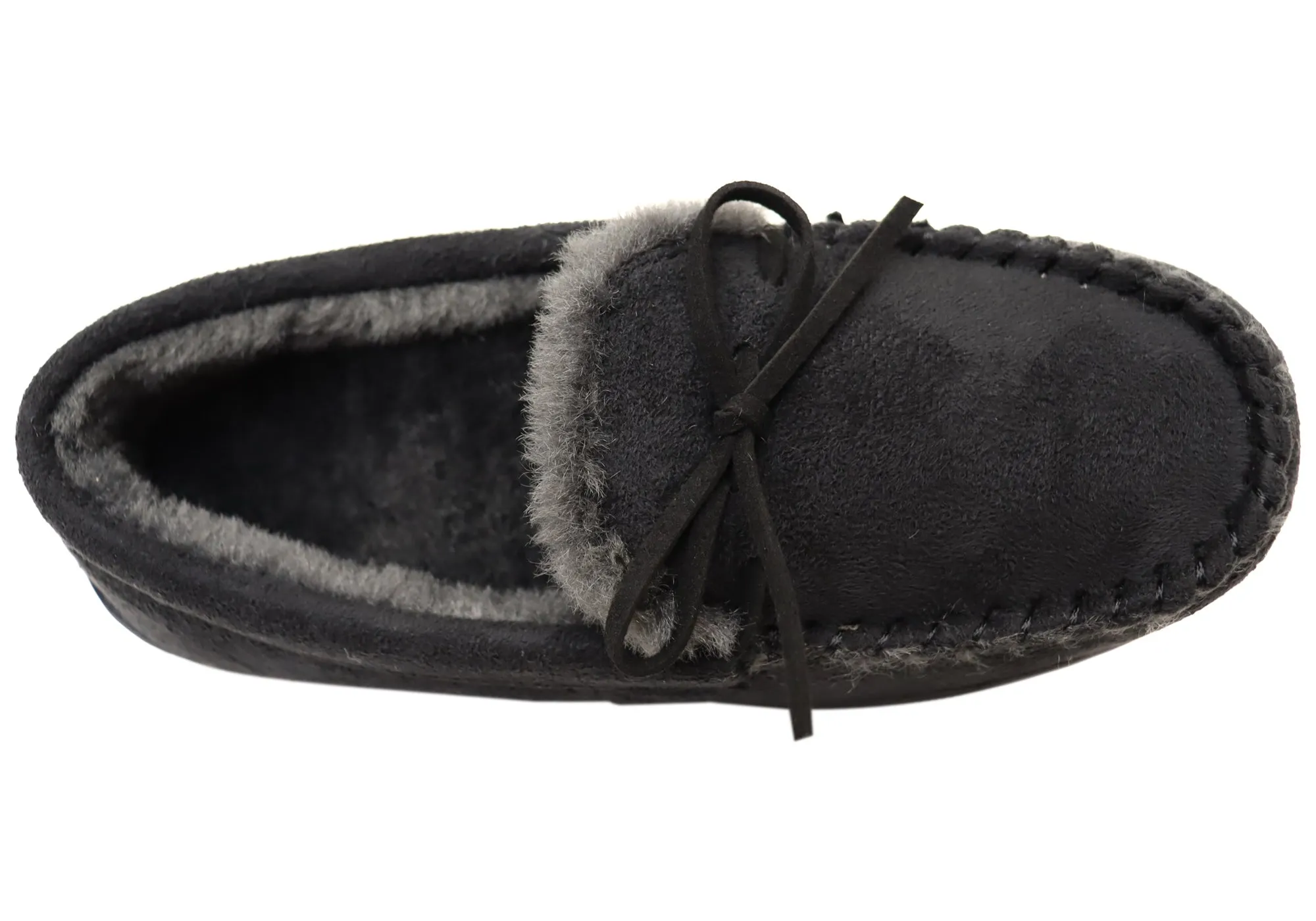 Scholl Orthaheel Damen Komfort-Support Mohikaner Mokassin Hausschuhe Scholl Orthaheel Schuhe