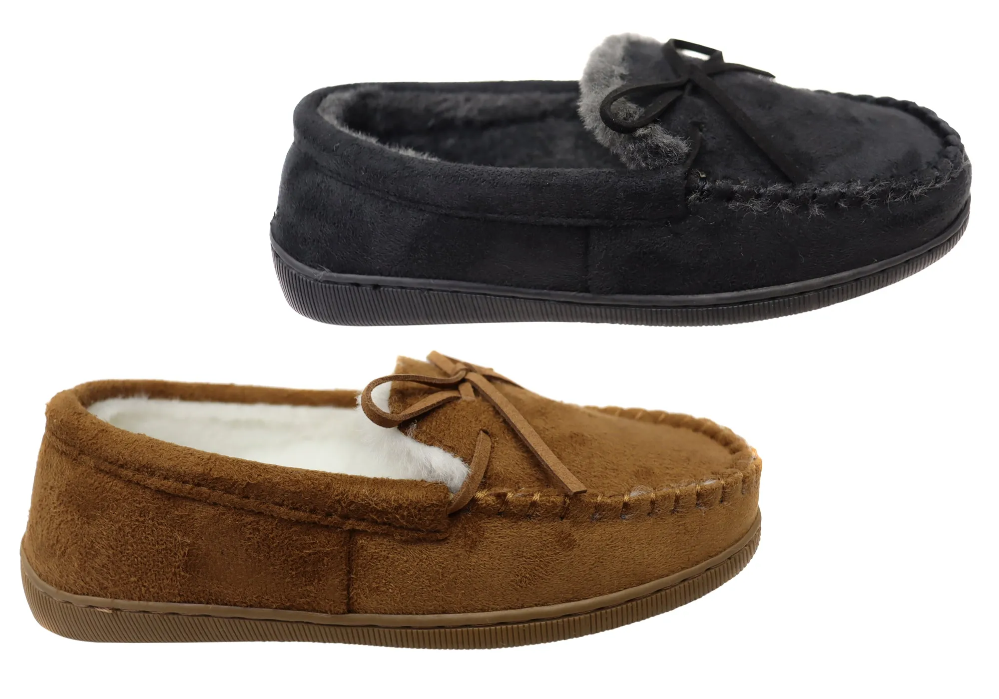 Scholl Orthaheel Damen Komfort-Support Mohikaner Mokassin Hausschuhe Scholl Orthaheel Schuhe