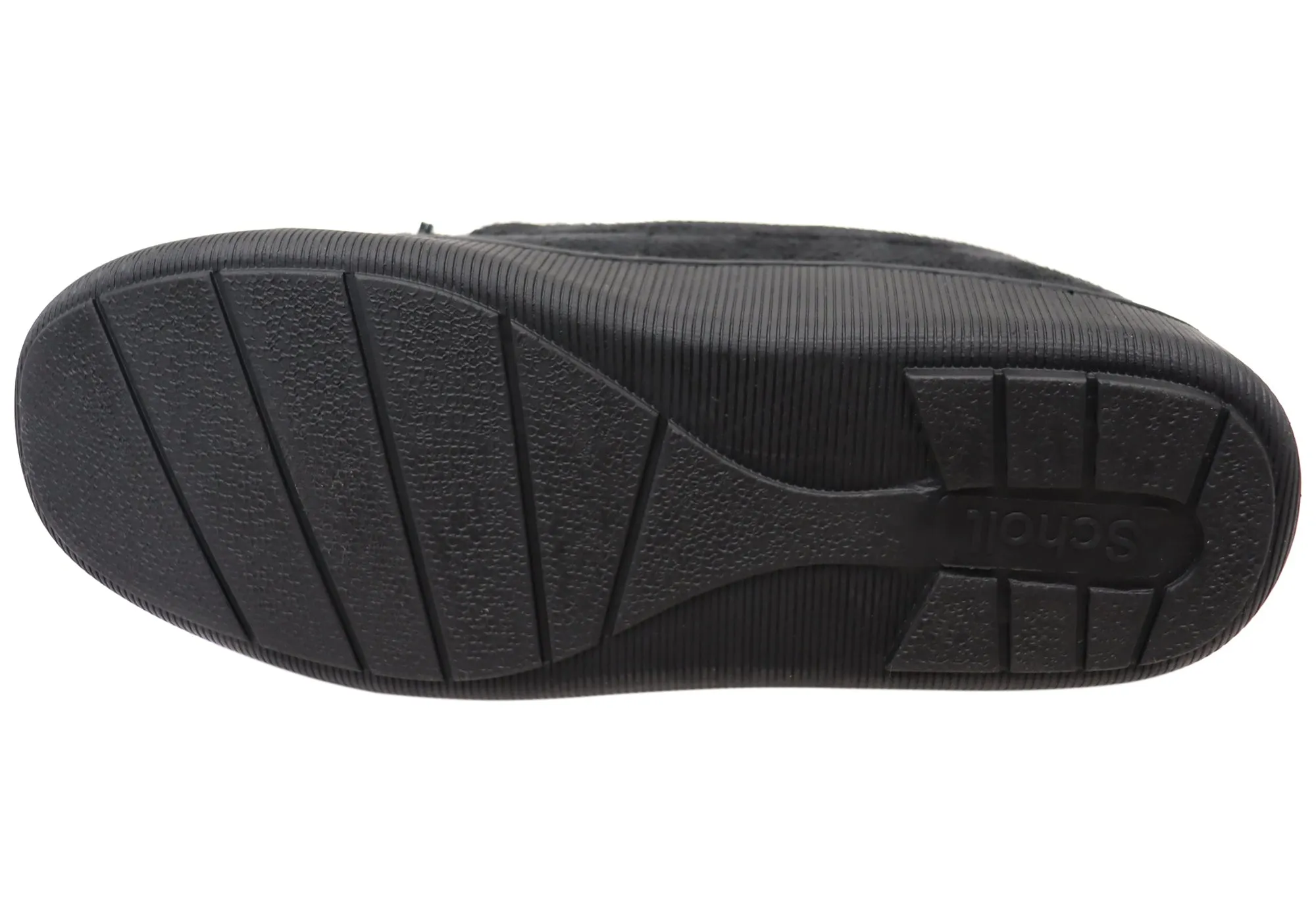 Scholl Orthaheel Damen Komfort-Support Mohikaner Mokassin Hausschuhe Scholl Orthaheel Schuhe