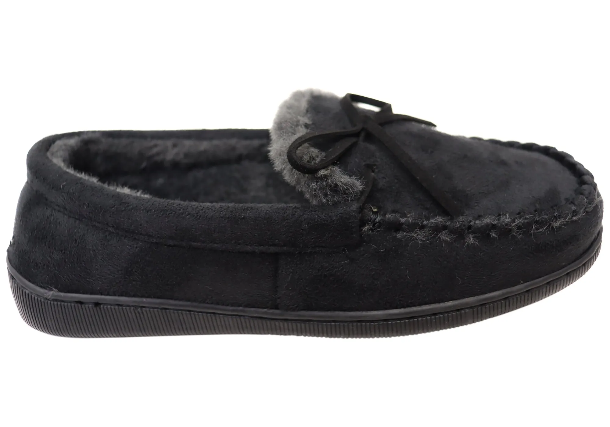 Scholl Orthaheel Damen Komfort-Support Mohikaner Mokassin Hausschuhe Scholl Orthaheel Schuhe