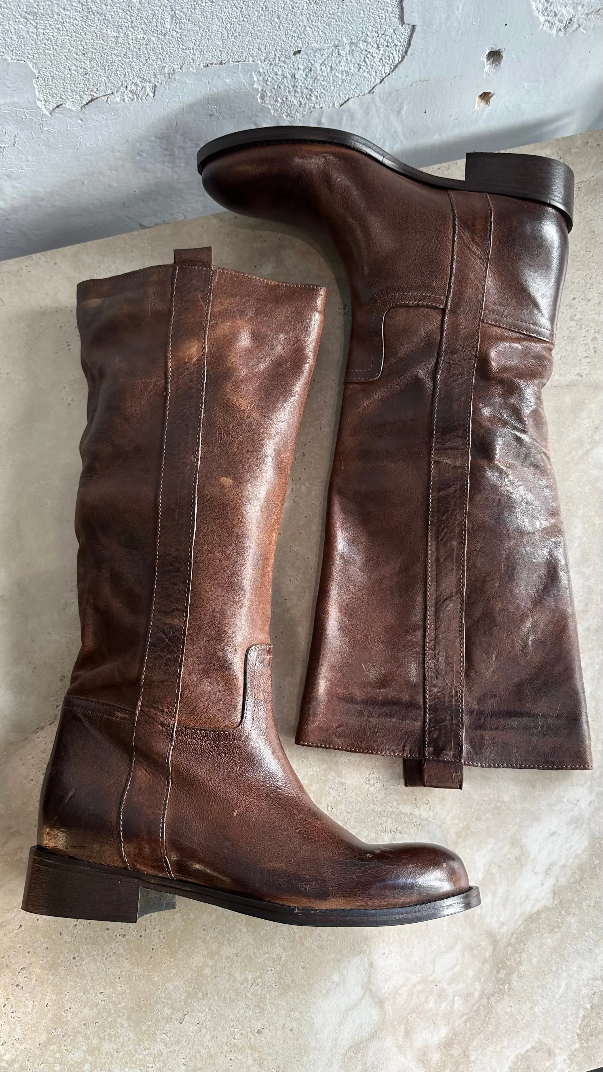 Sempre Di Evie Stiefel Lederschuhe_Sempre-Di