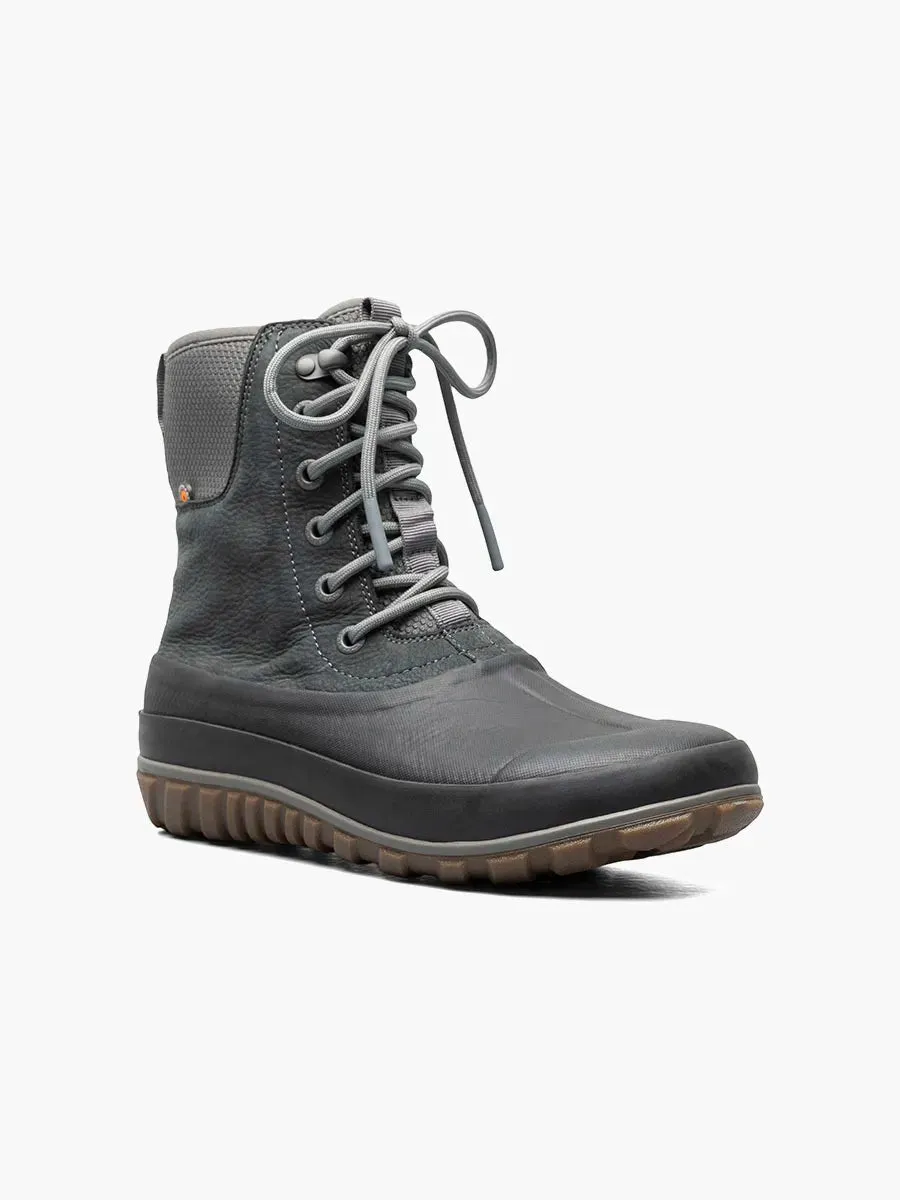 Bogs Damen Classic Casual Hohe Schnürung Lederstiefel