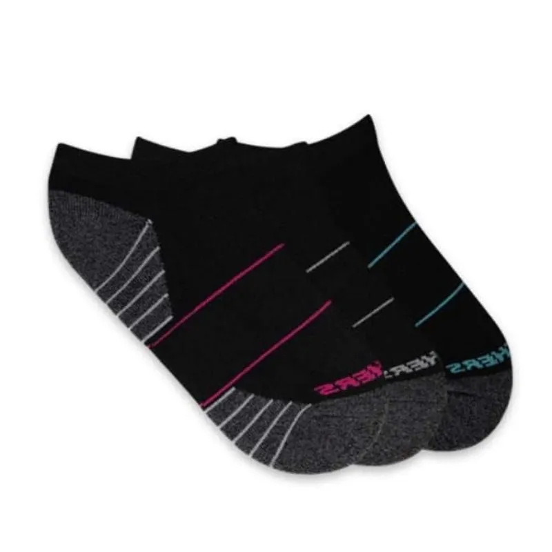 Skechers 3er-Pack Damen Verlängerte Terry Socken Low Cut Schuhe_Skechers