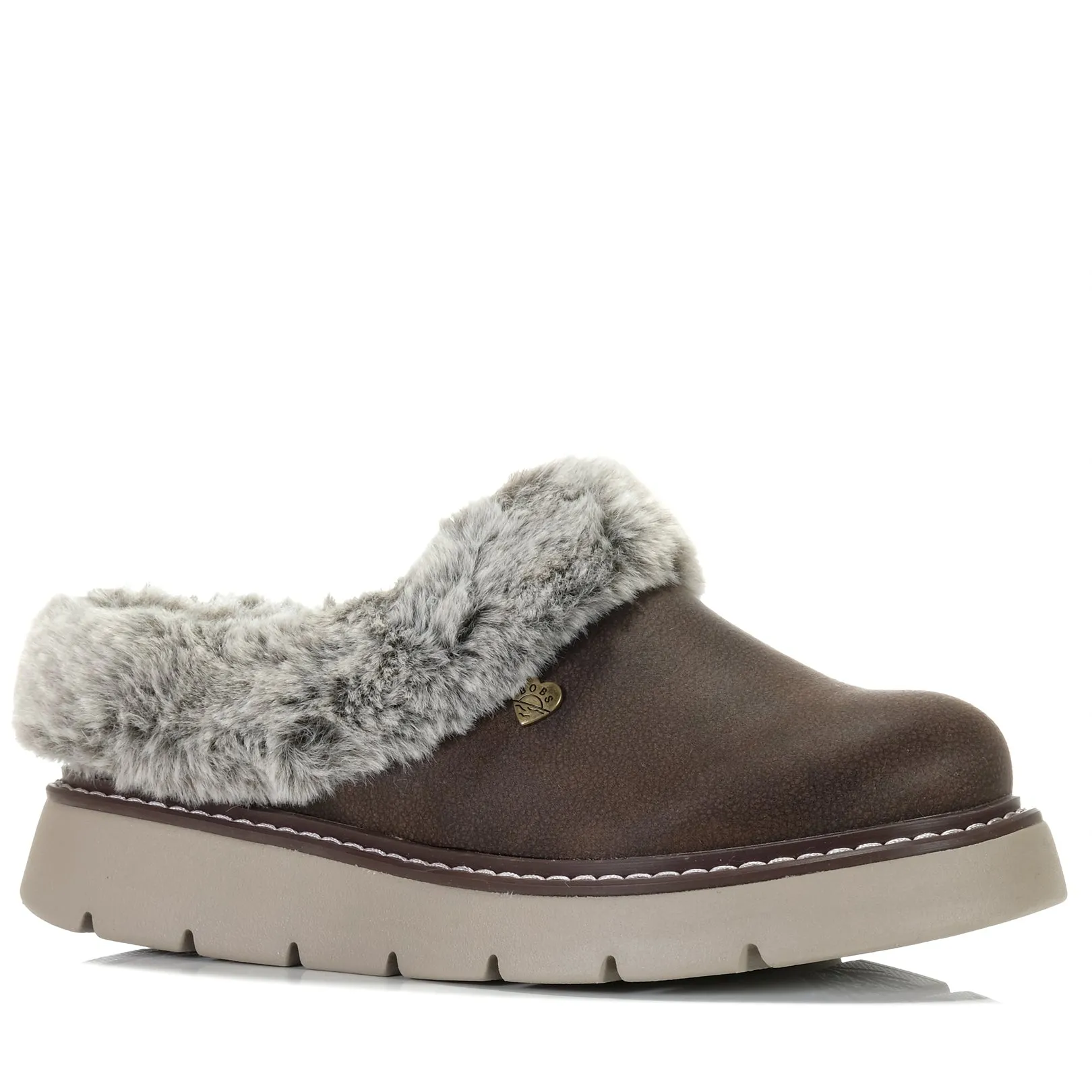 Skechers BOBS Keepsakes Lite - Gemütliche Mischung 114762 Schokoladenfarbene Schuhe_Skechers