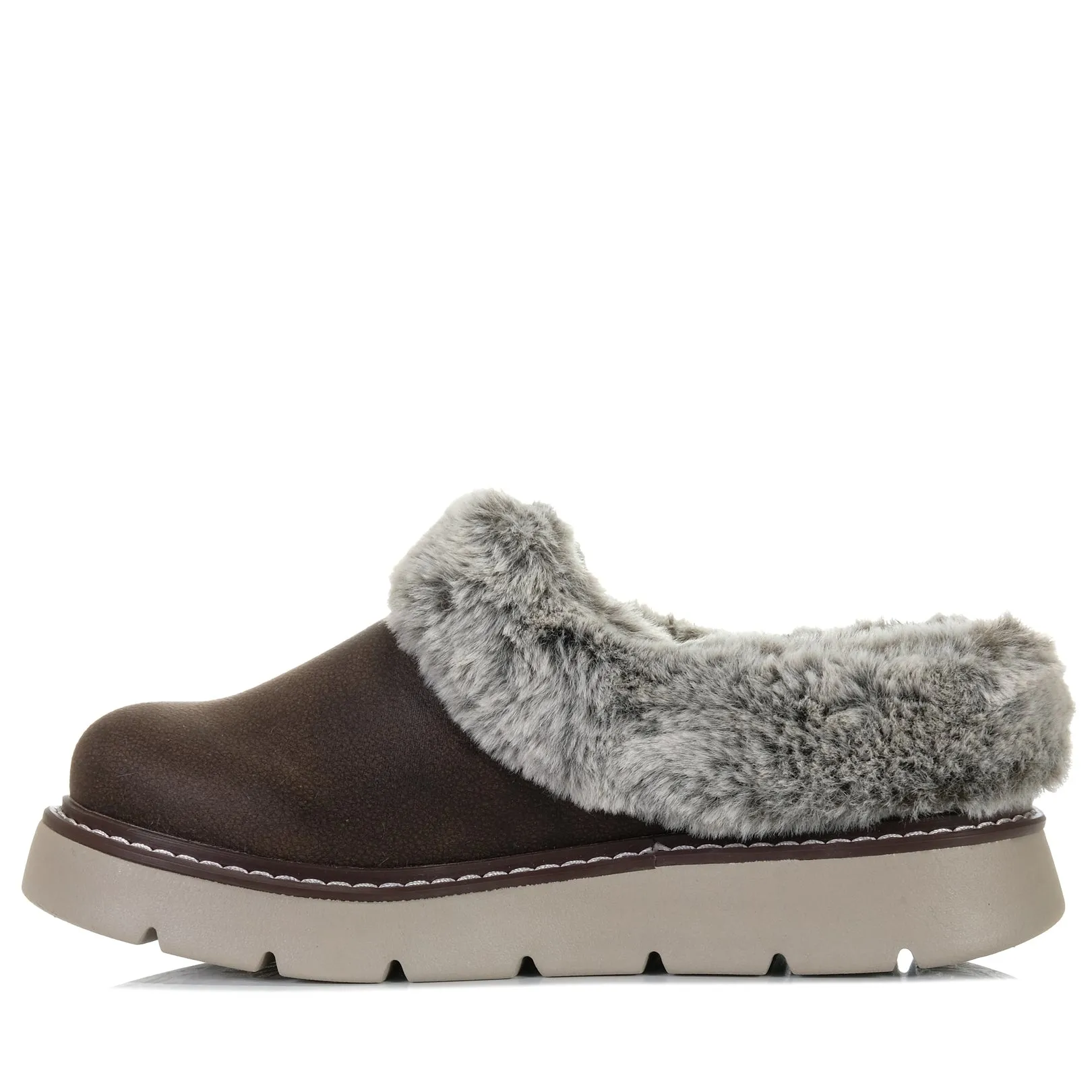 Skechers BOBS Keepsakes Lite - Gemütliche Mischung 114762 Schokoladenfarbene Schuhe_Skechers