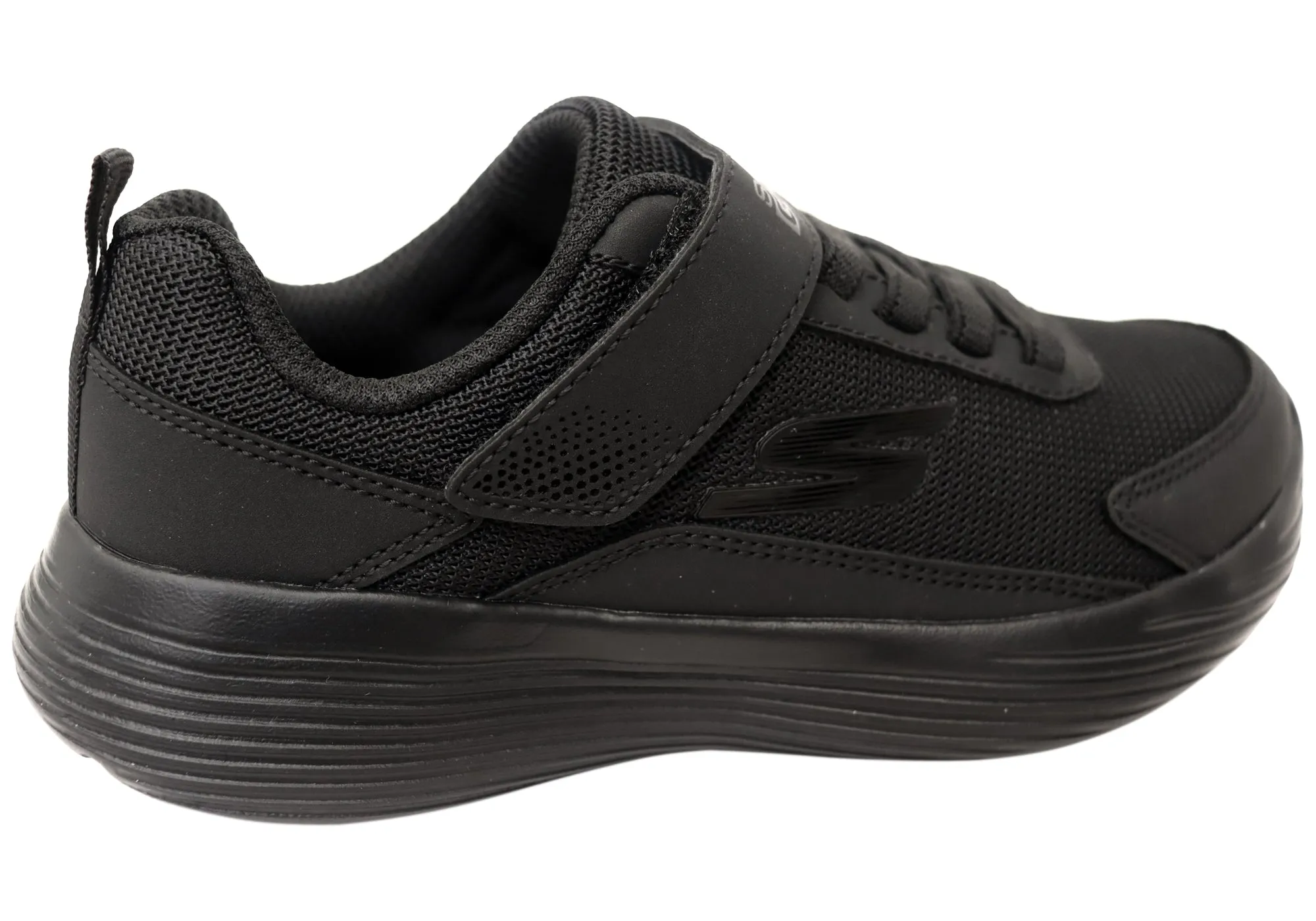 Skechers Kids GOrun 400 V2 Strarvo Bequeme Schwarze Schuhe Skechers Schuhe