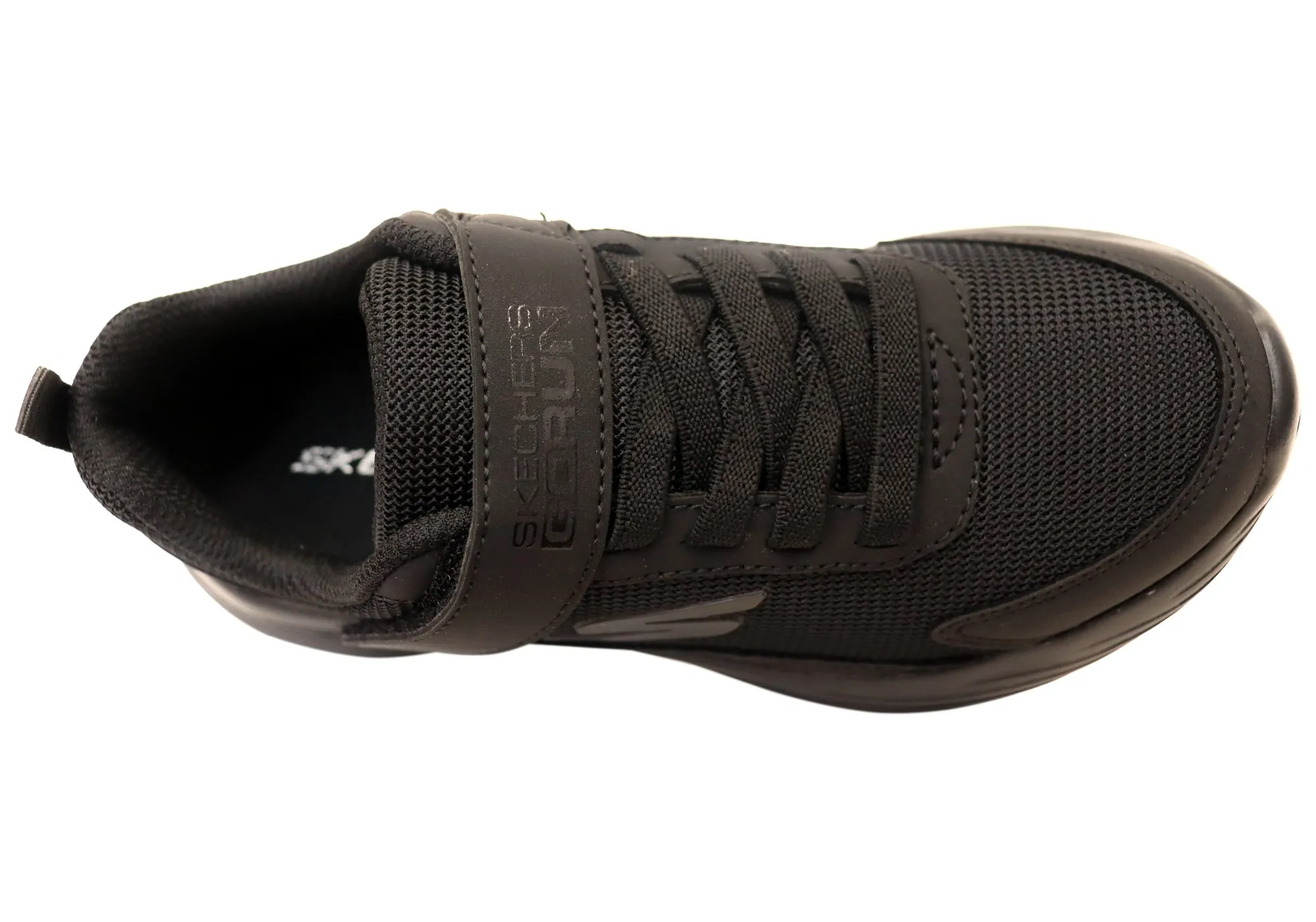 Skechers Kids GOrun 400 V2 Strarvo Bequeme Schwarze Schuhe Skechers Schuhe