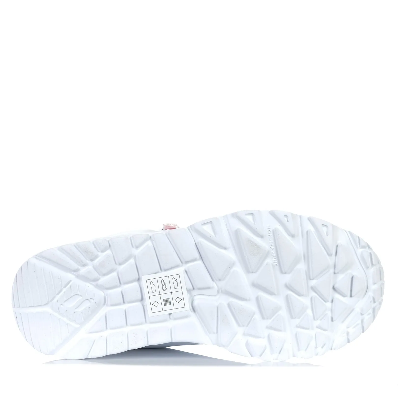 Skechers Kids' Uno Lite - Einfacher Reißverschluss 310387L Weiße Schuhe_Skechers