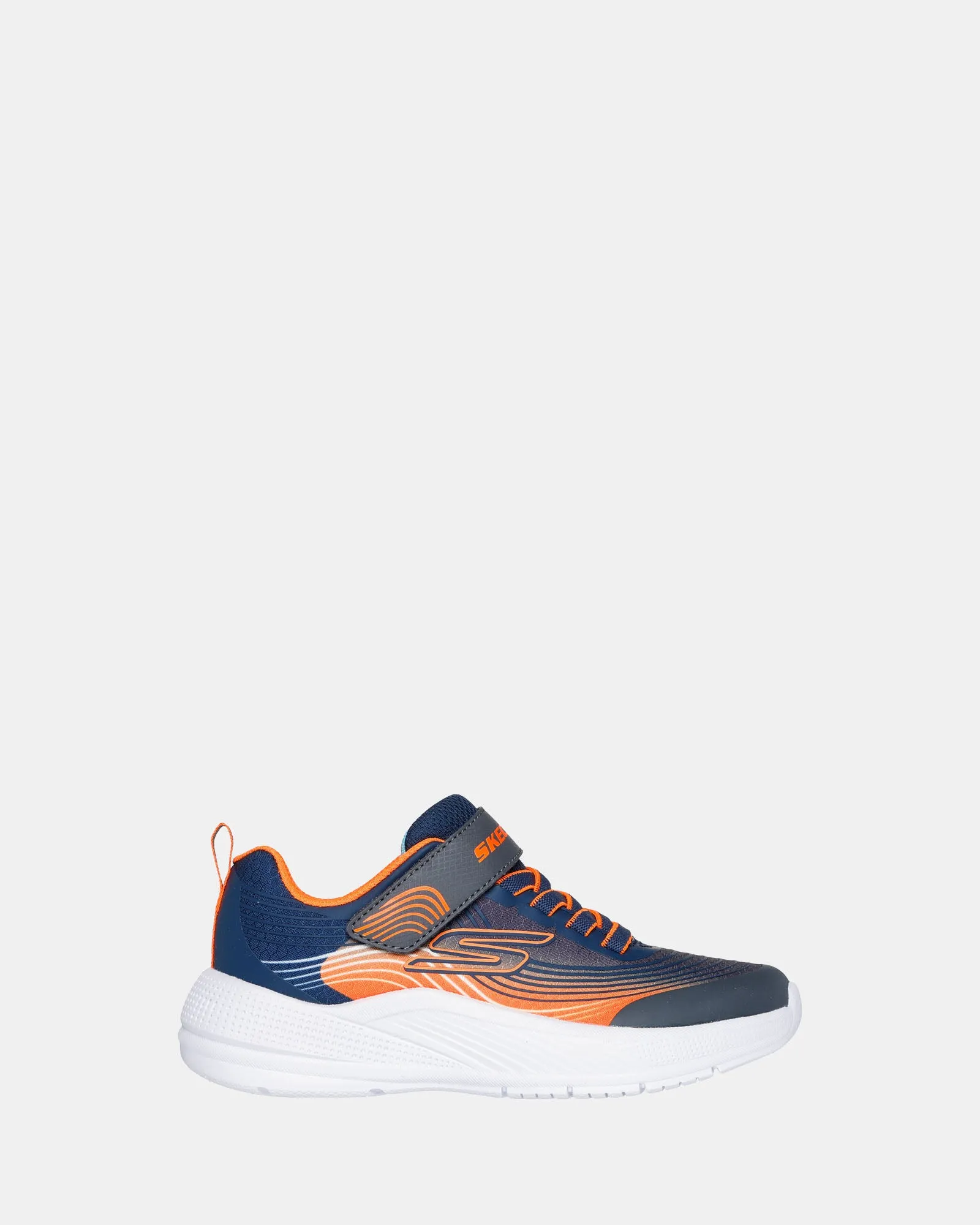 Skechers Schuhe Microspec Advance Jugendlich Marineblau/Orange
