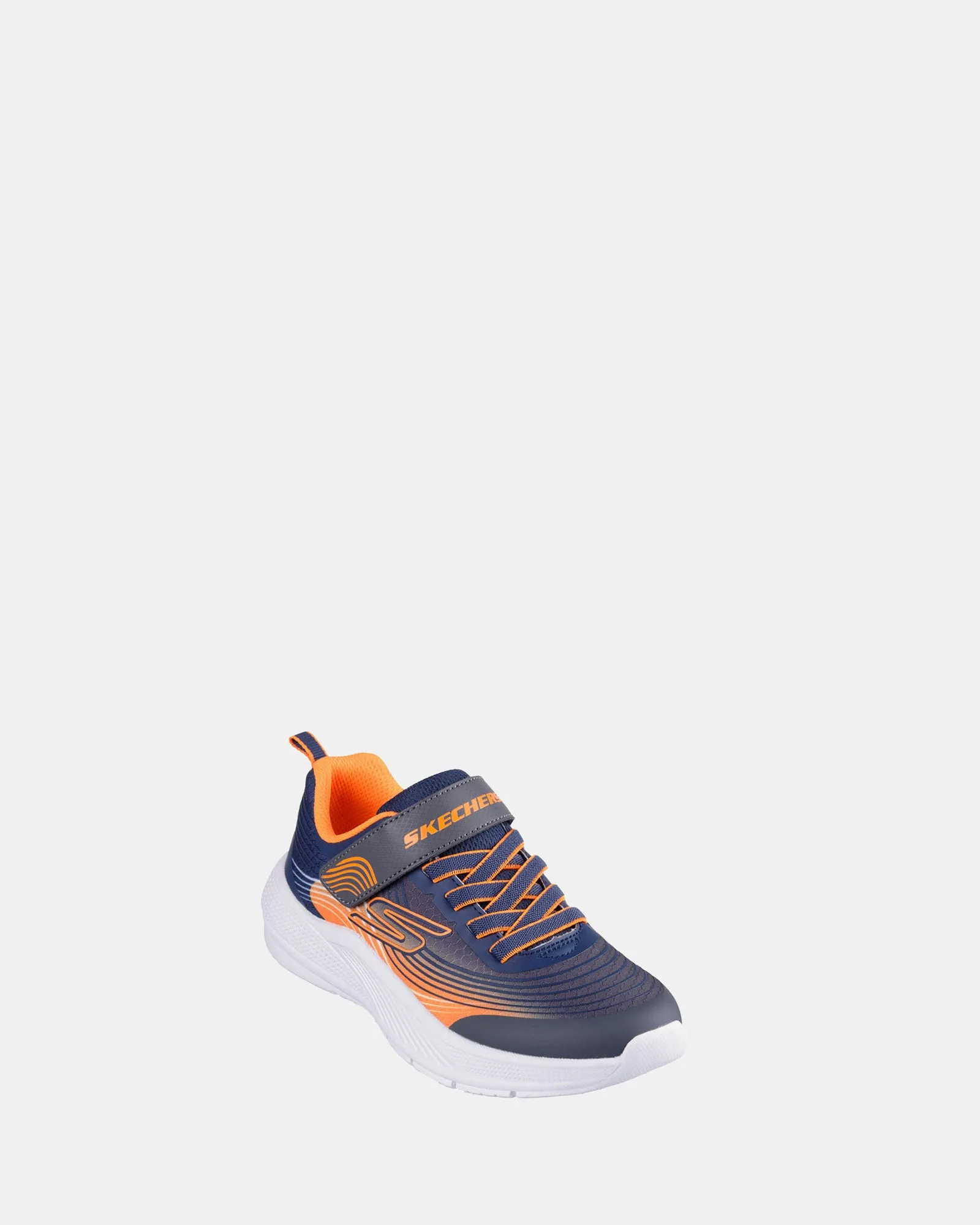 Skechers Schuhe Microspec Advance Jugendlich Marineblau/Orange