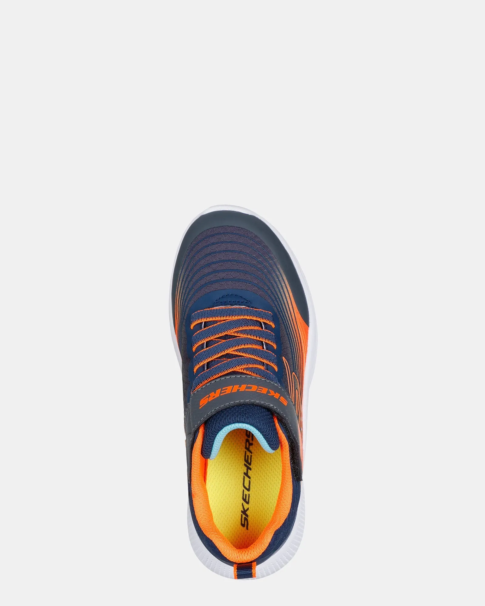 Skechers Schuhe Microspec Advance Jugendlich Marineblau/Orange