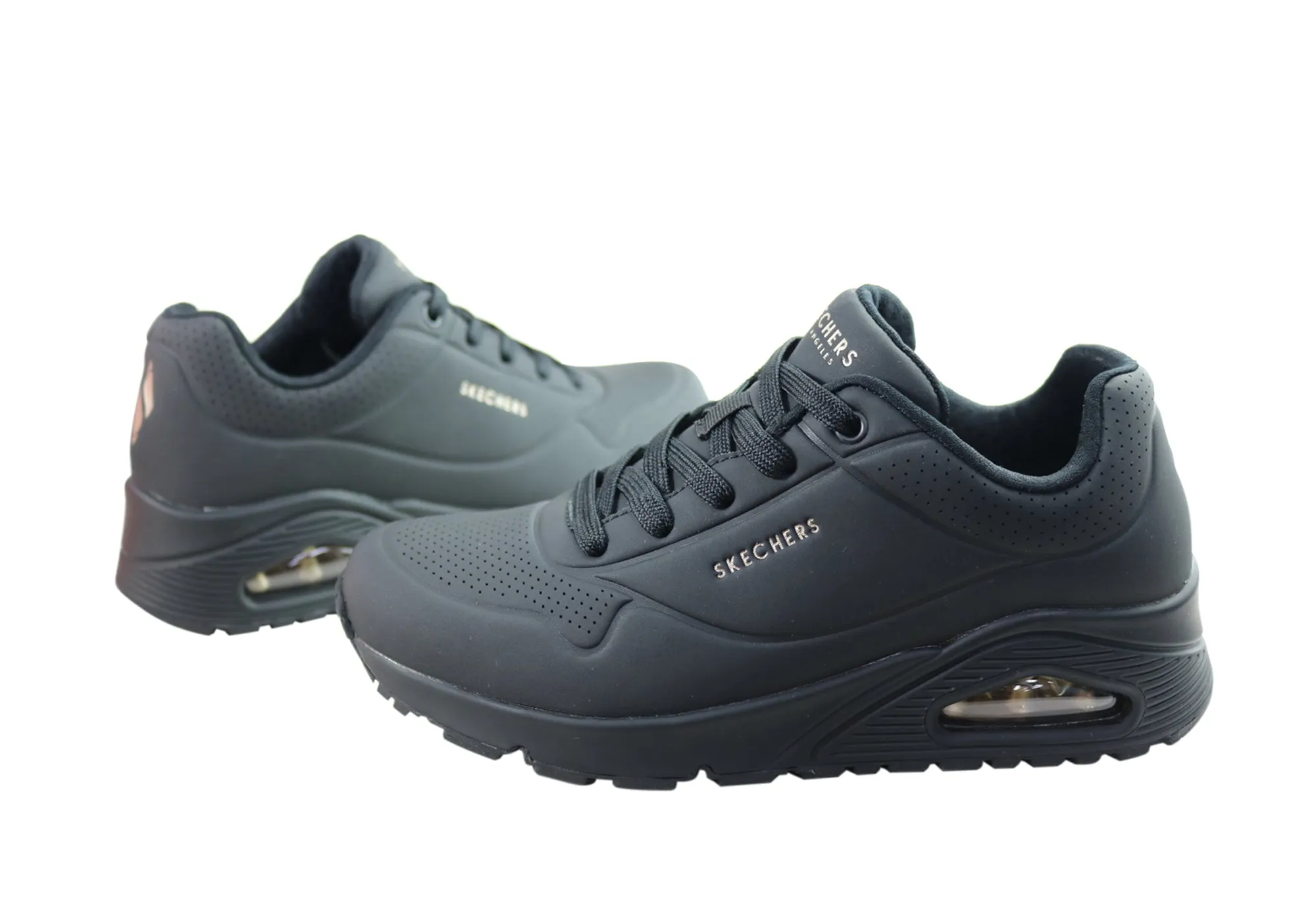 Skechers Damen Uno Stand On Air Bequeme Memory-Schaum-Schuhe Skechers Schuhe