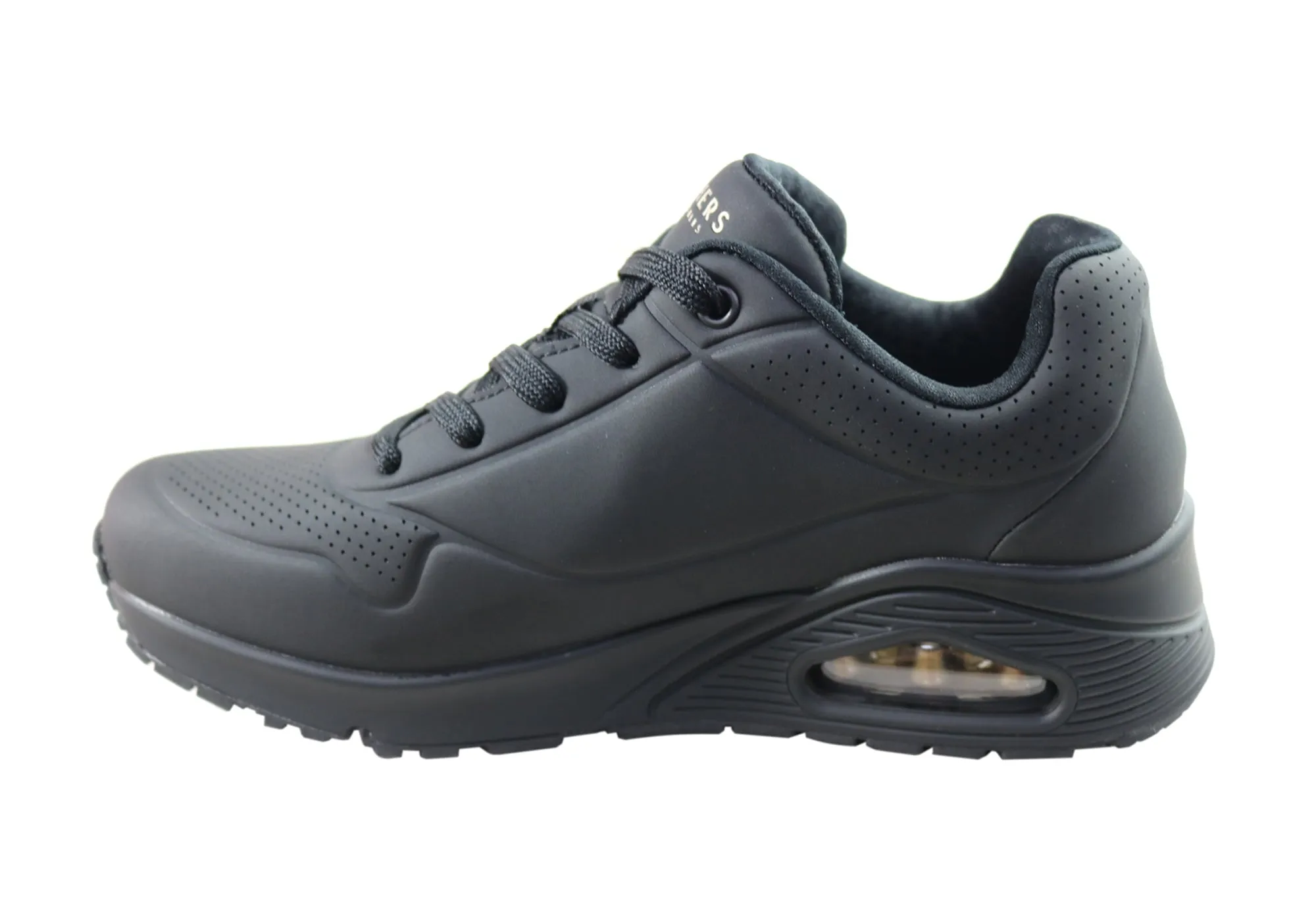 Skechers Damen Uno Stand On Air Bequeme Memory-Schaum-Schuhe Skechers Schuhe