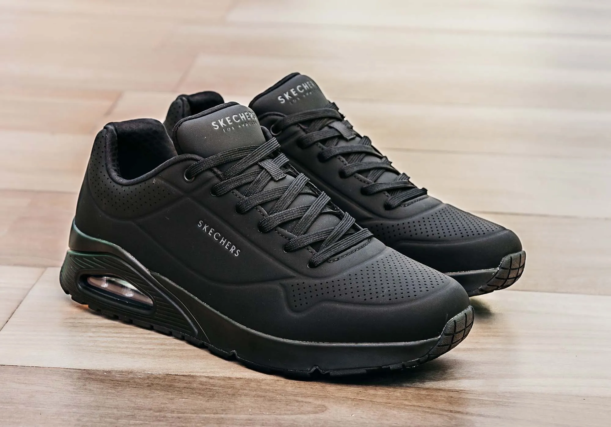 Skechers Damen Uno Stand On Air Bequeme Memory-Schaum-Schuhe Skechers Schuhe