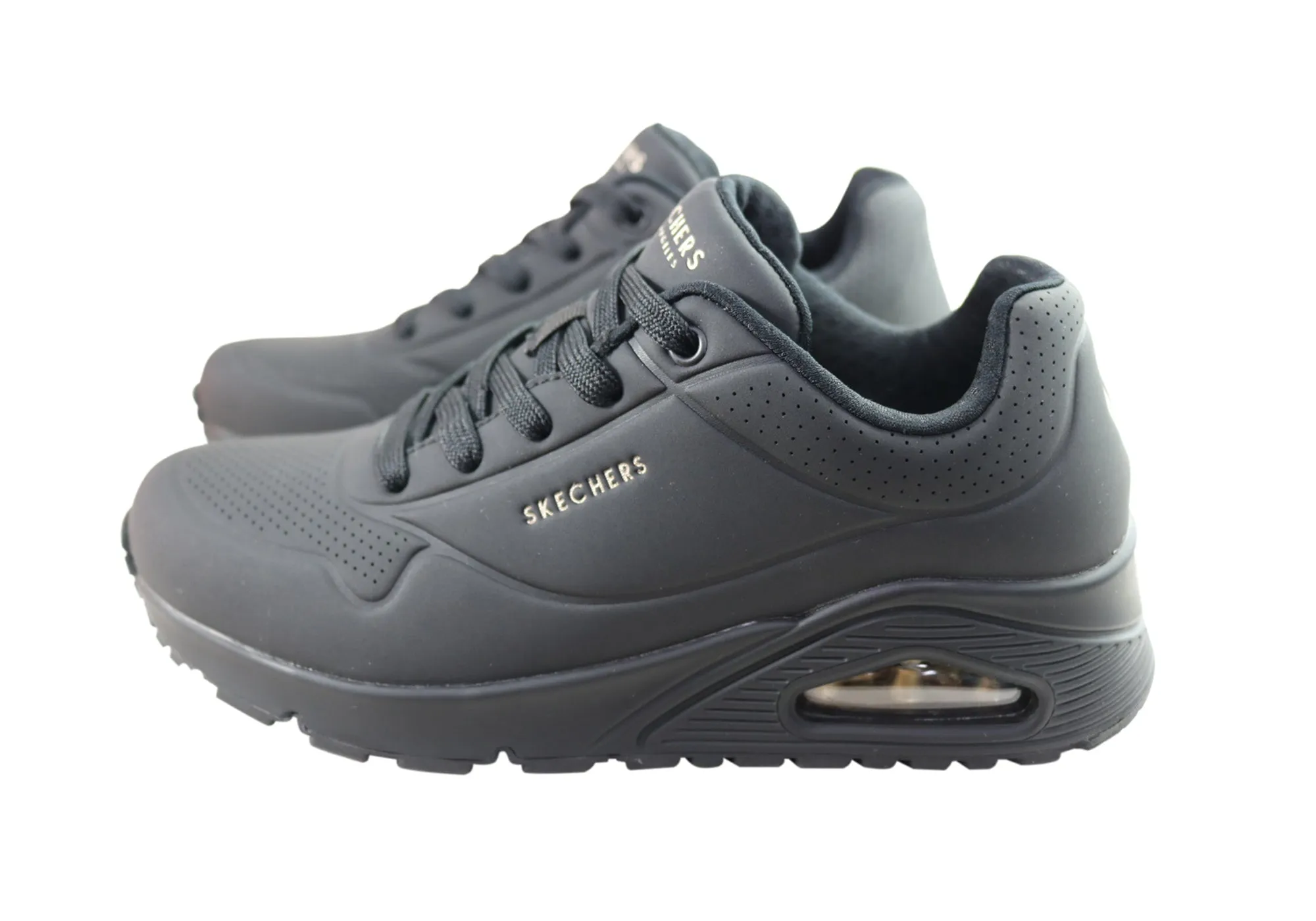 Skechers Damen Uno Stand On Air Bequeme Memory-Schaum-Schuhe Skechers Schuhe