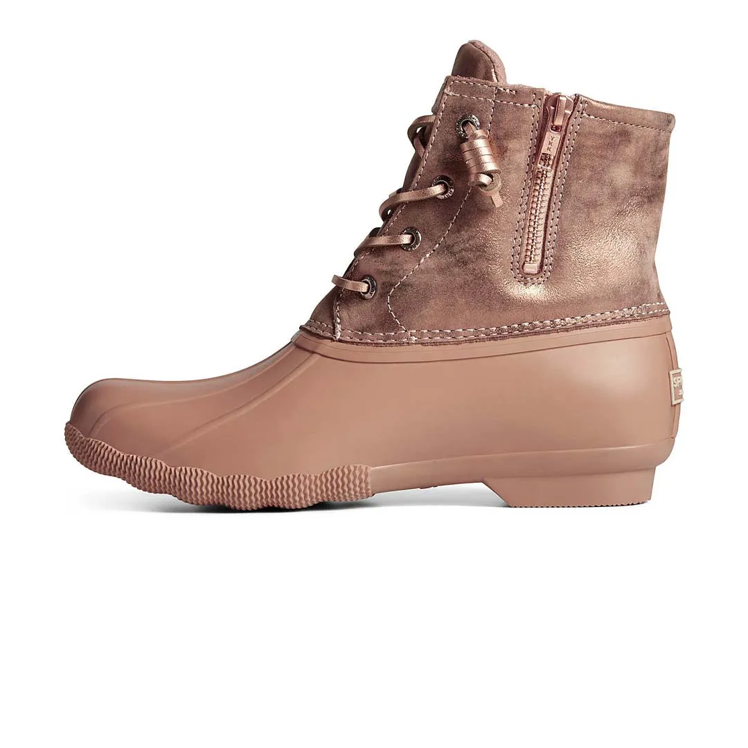 Sperry - Damen Saltwater Shimmer Metallisch Leder Enten Stiefel (STS87983)