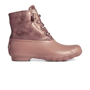 Sperry - Damen Saltwater Shimmer Metallisch Leder Enten Stiefel (STS87983)