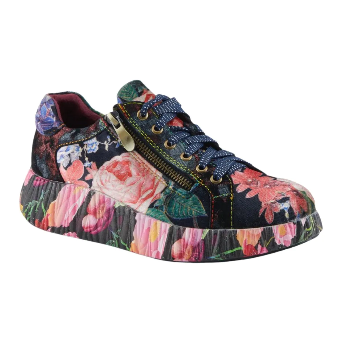Spring Step Damen Dallyn Schwarz Multi