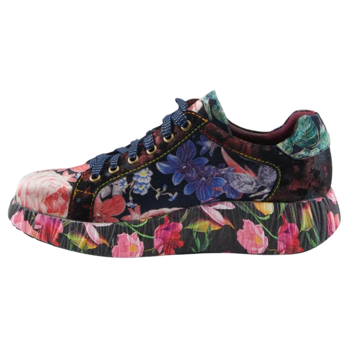 Spring Step Damen Dallyn Schwarz Multi