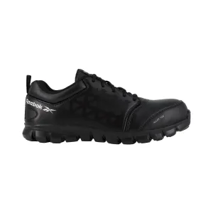 Sublite Cushion All-Toe Sport-Arbeitsschuh Schwarz Leder