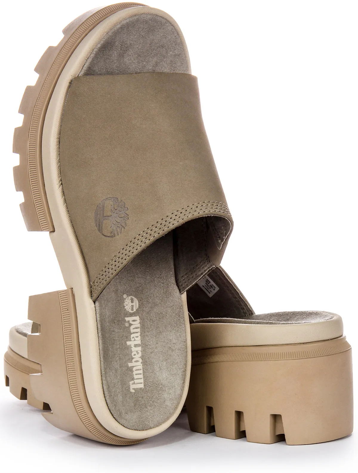 Timberland Everleigh A639M Plateausandale in Taube Schuhe Timberland