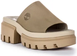 Timberland Everleigh A639M Plateausandale in Taube Schuhe Timberland