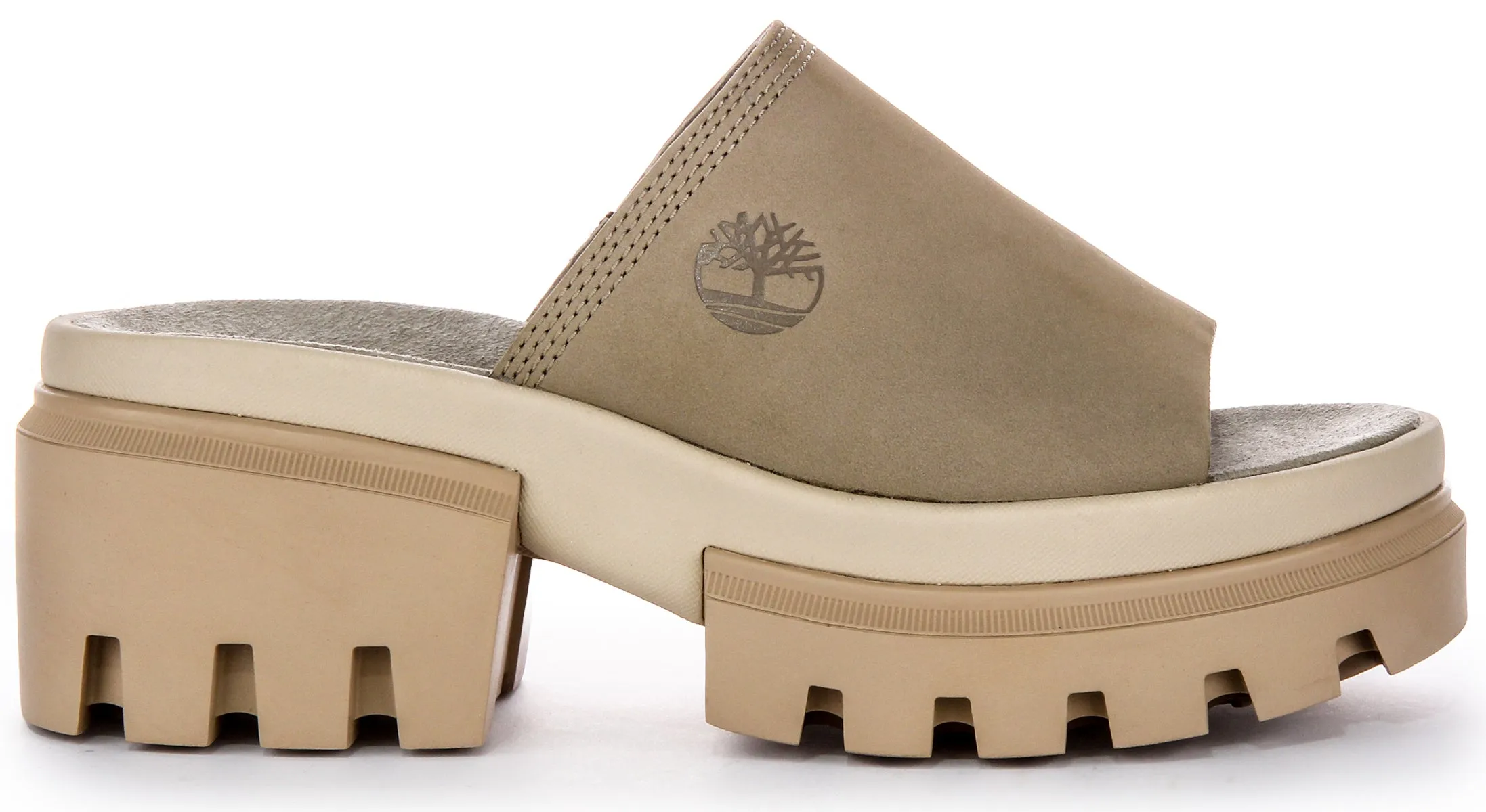 Timberland Everleigh A639M Plateausandale in Taube Schuhe Timberland