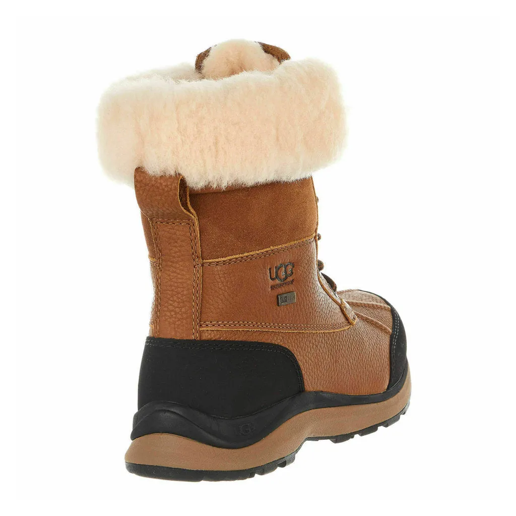 Ugg Adirondack III wasserdichte Wildleder Schaffell Damen Winterstiefel