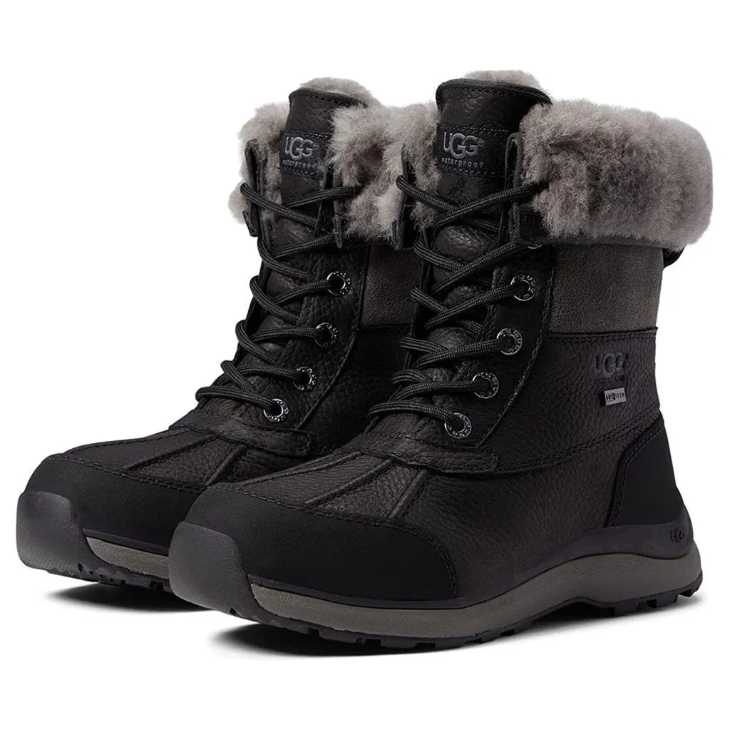 Ugg Adirondack III wasserdichte Wildleder Schaffell Damen Winterstiefel