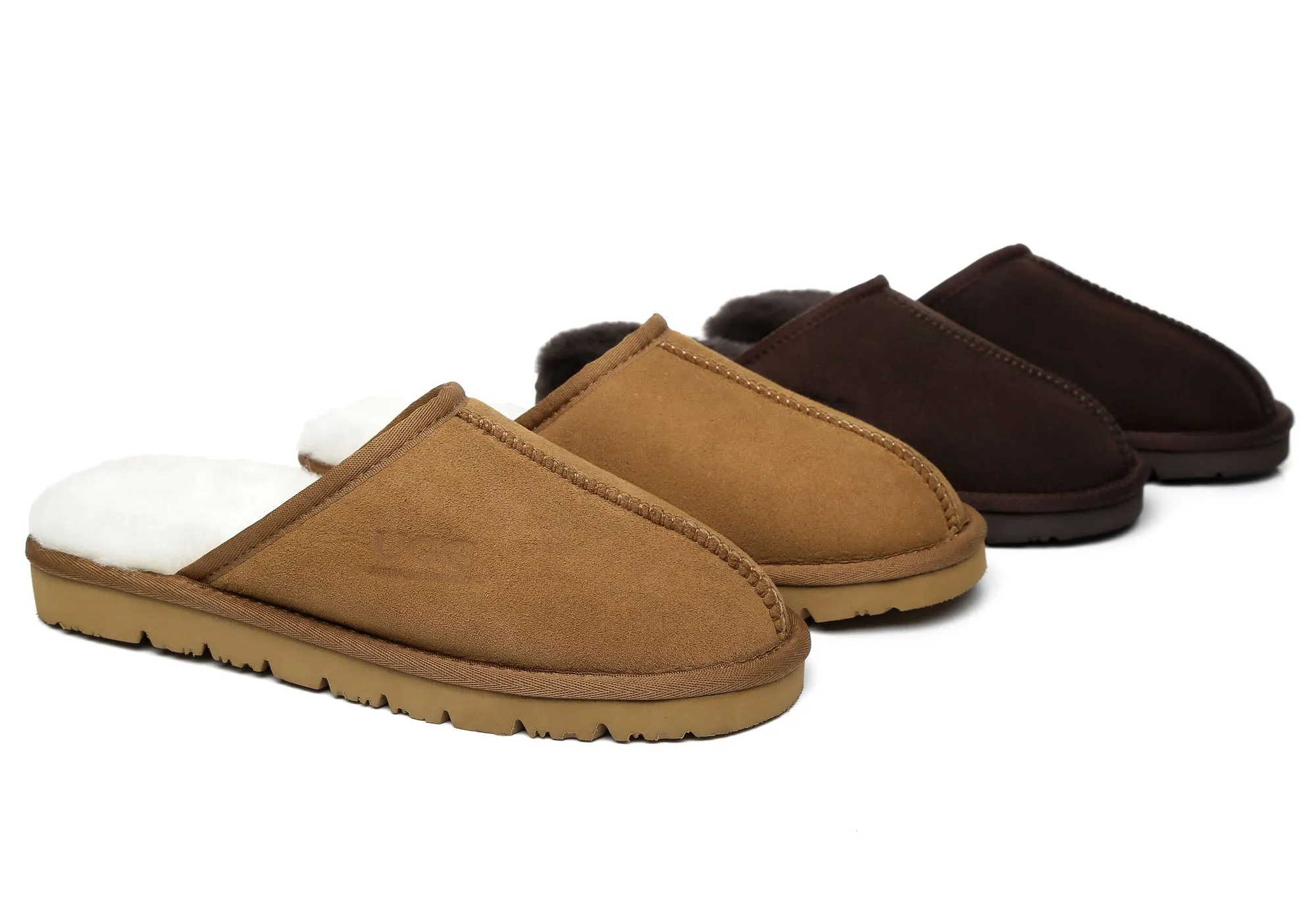 UGG Australian Shepherd Bequeme Unisex Mosley Pantoffeln mit offener Ferse UGG Schuhe