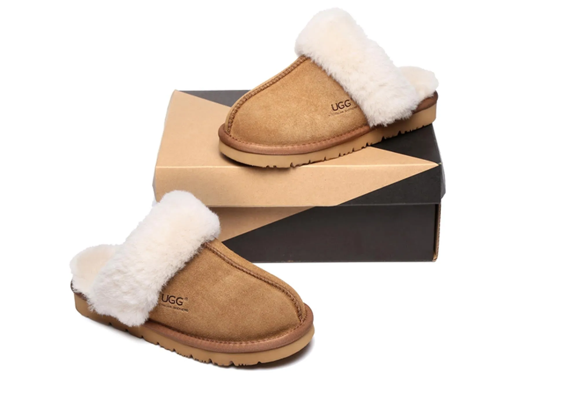 UGG Australian Shepherd Bequeme Unisex Muffin Pantoffeln UGG Schuhe