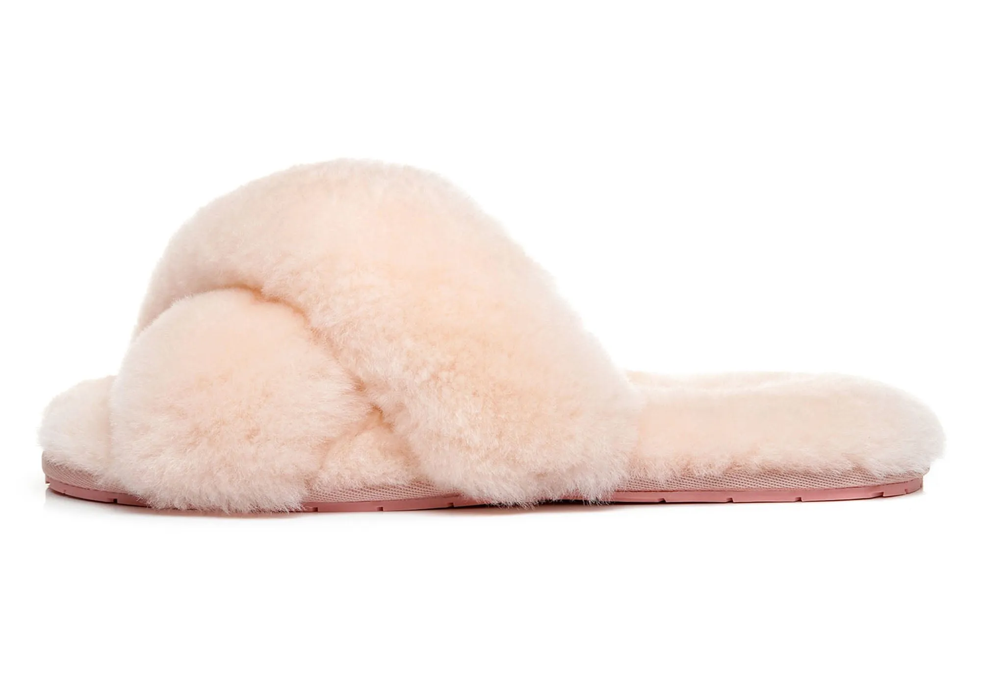 UGG Australian Shepherd Linty Damen Cross Fluffy Slide Hausschuhe UGG Schuhe