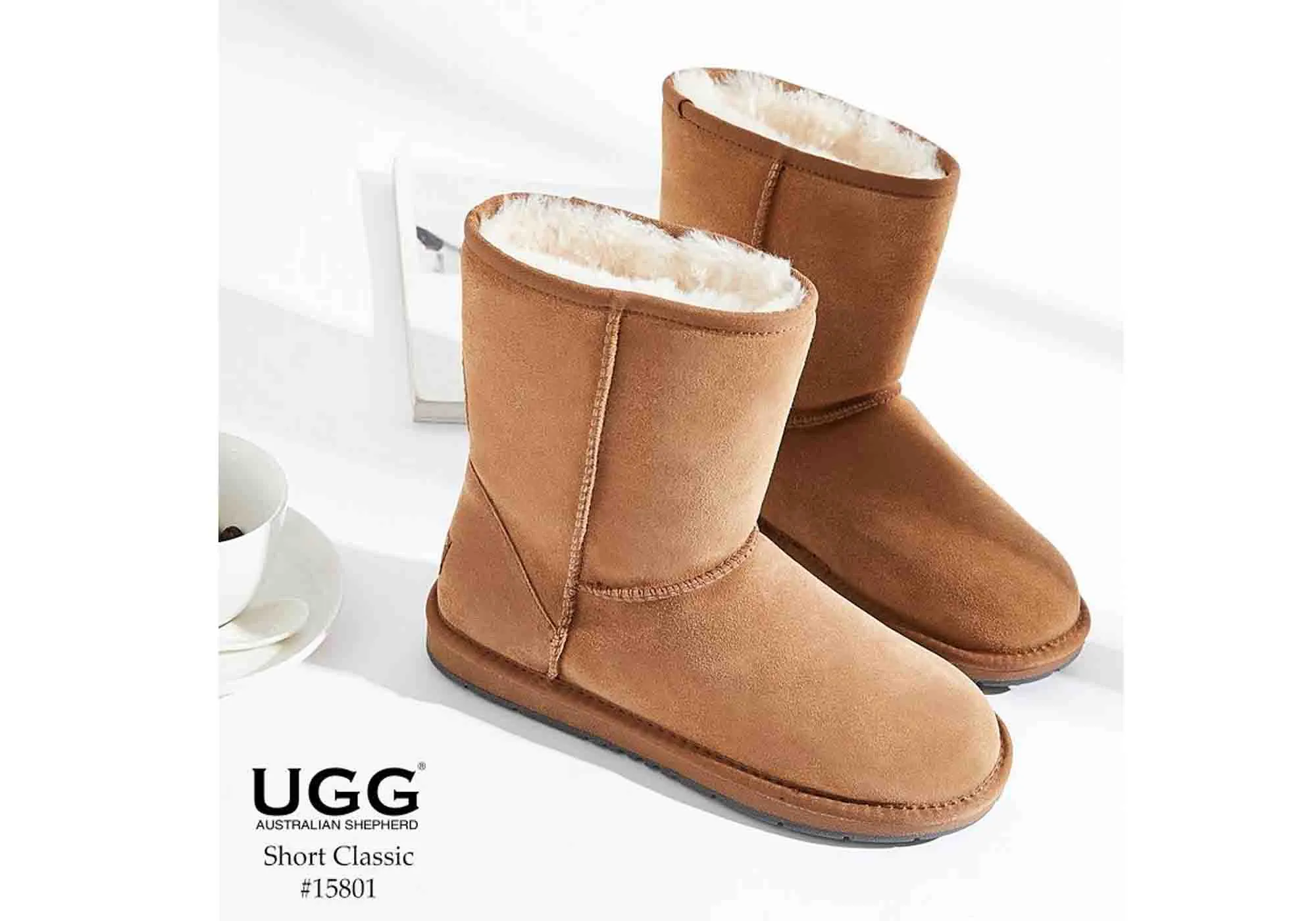 UGG Australian Shepherd Unisex Kurze Klassische Ugg Stiefel UGG Schuhe