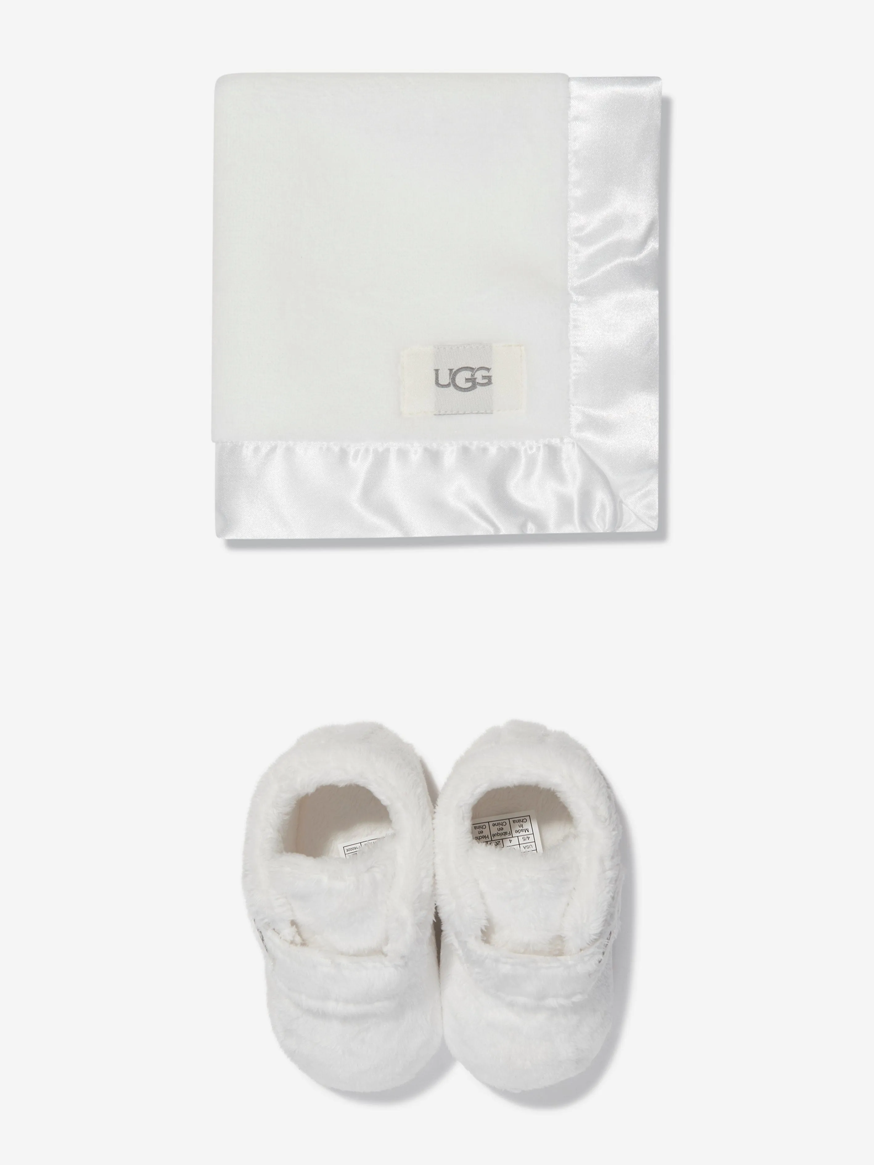 UGG Baby Bixbee und Lovey Geschenkset in Elfenbein