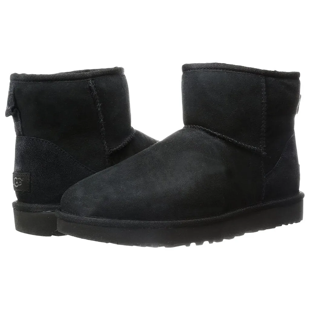 Ugg Classic Mini II Wildleder Schaffell Winterstiefel für Damen