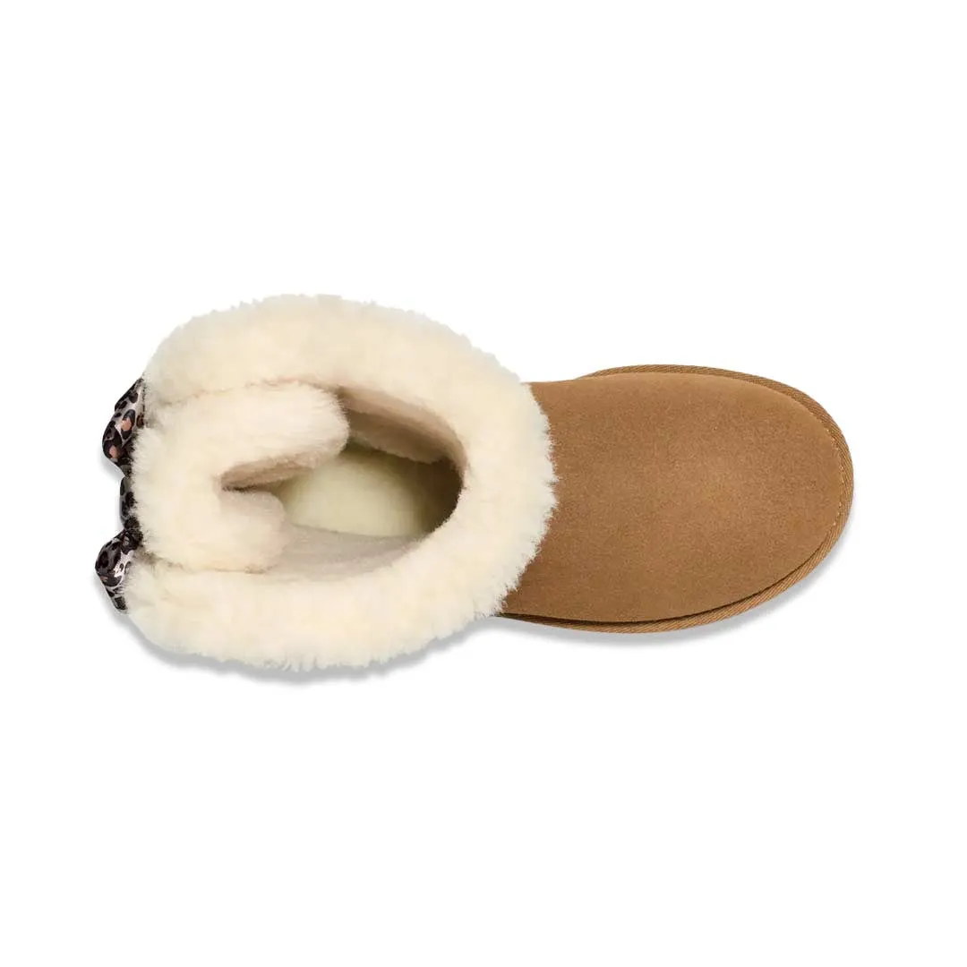 UGG® - Bailey Bow Leopard Stiefel für Damen (1138090-CHE)