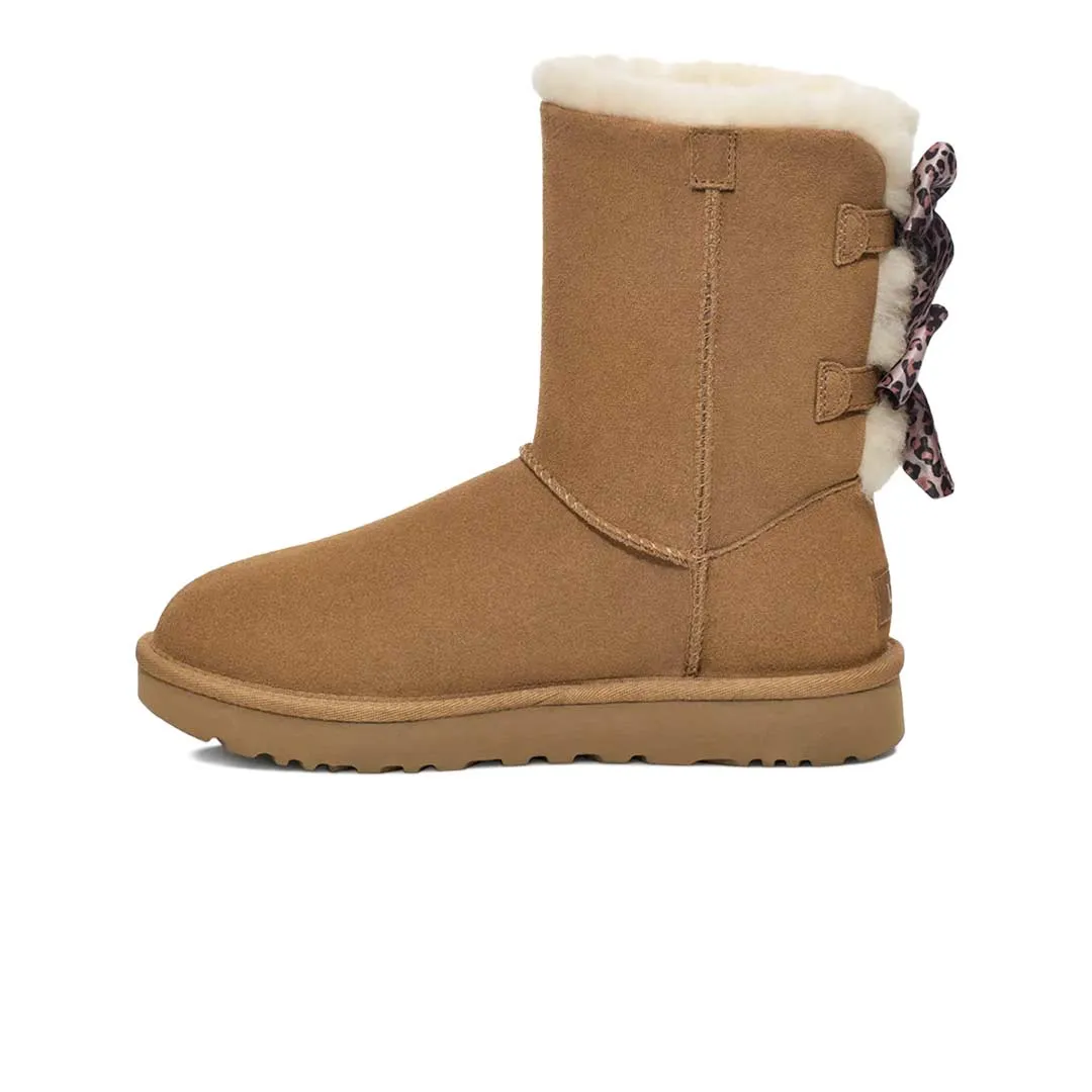 UGG® - Bailey Bow Leopard Stiefel für Damen (1138090-CHE)