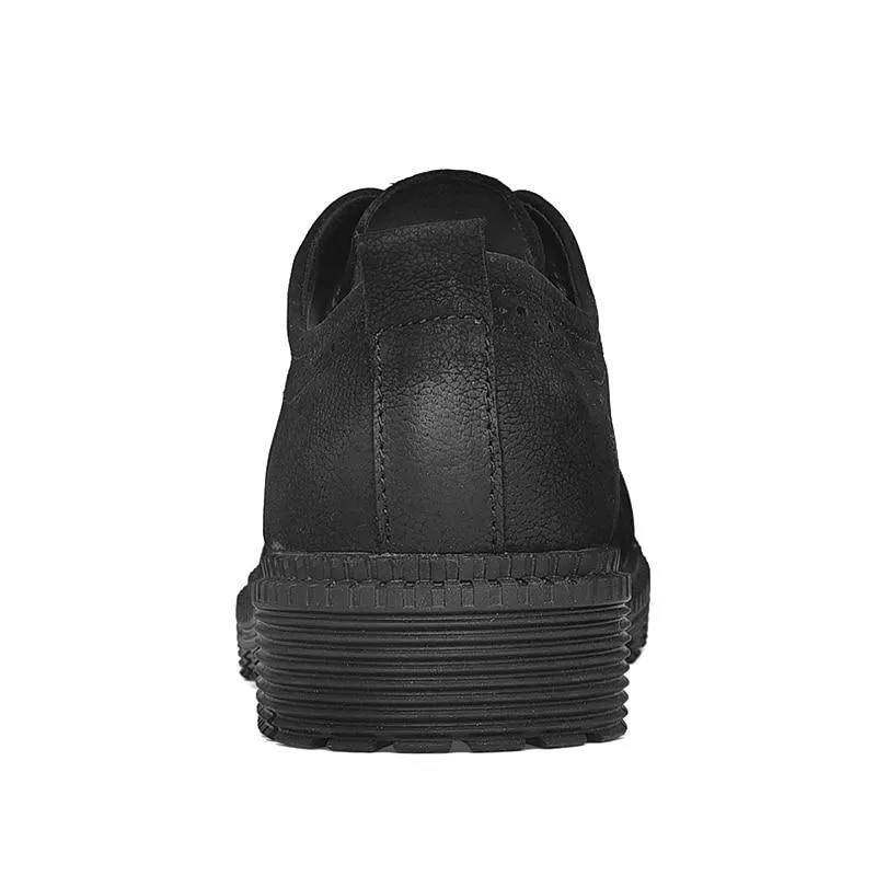 West Louis™ Weiche schwarze modische Freizeitschuhe