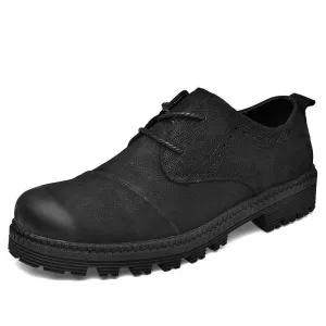 West Louis™ Weiche schwarze modische Freizeitschuhe