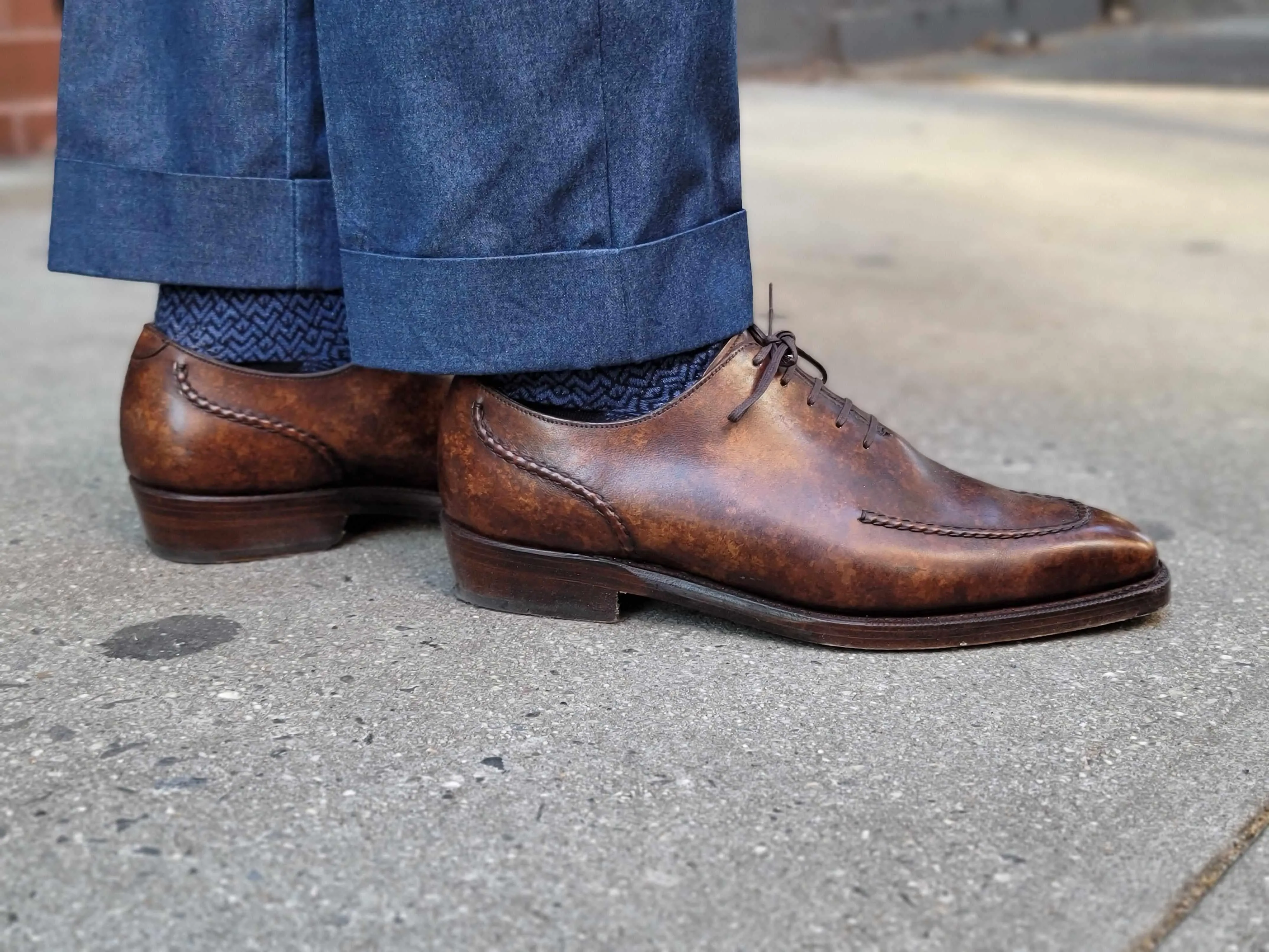 Whittier - Kupfer Marmor Patina